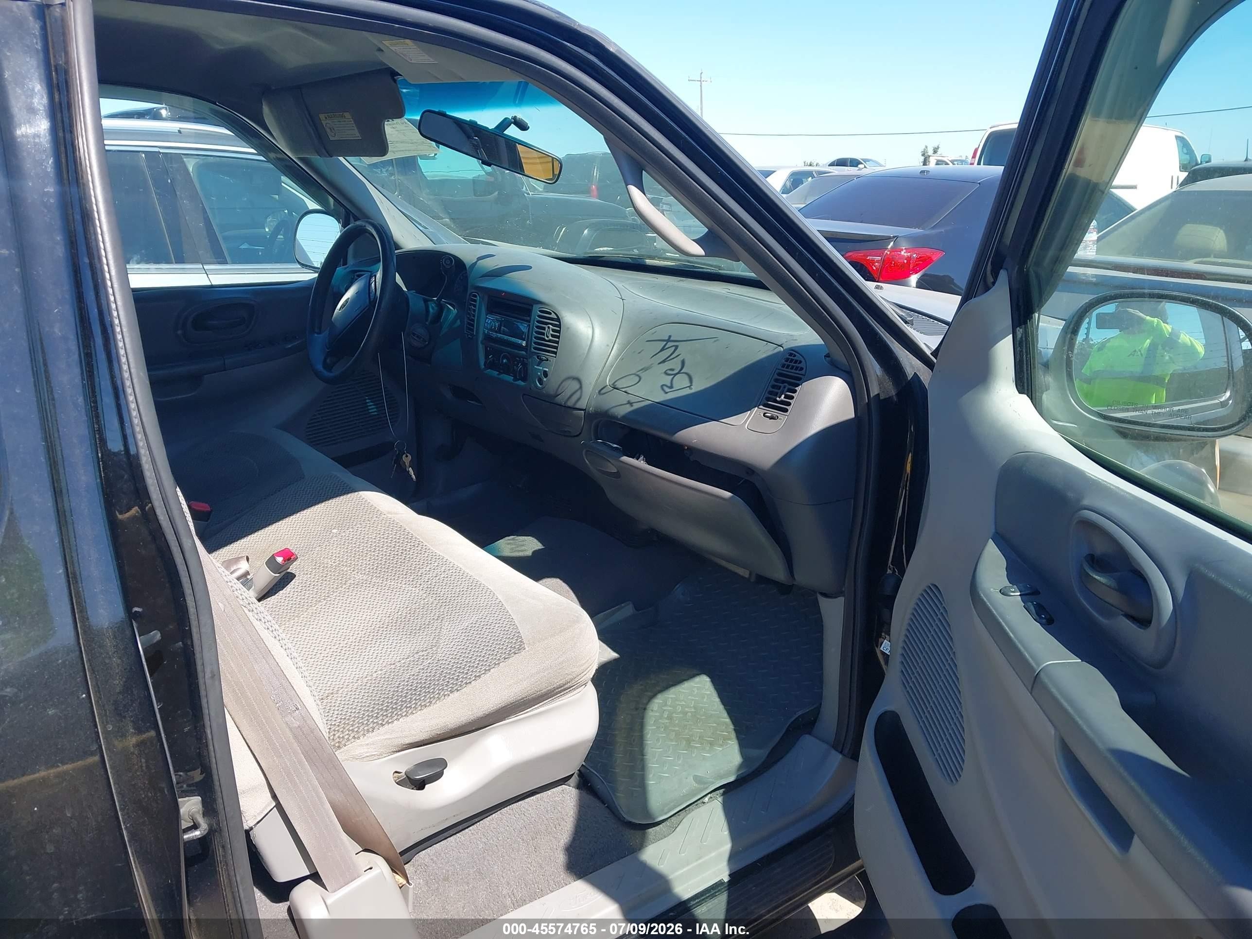 1999 Ford F-150 Lariat/work Series/xl/xlt Black vin: 1FTRX07W3XKB67738
