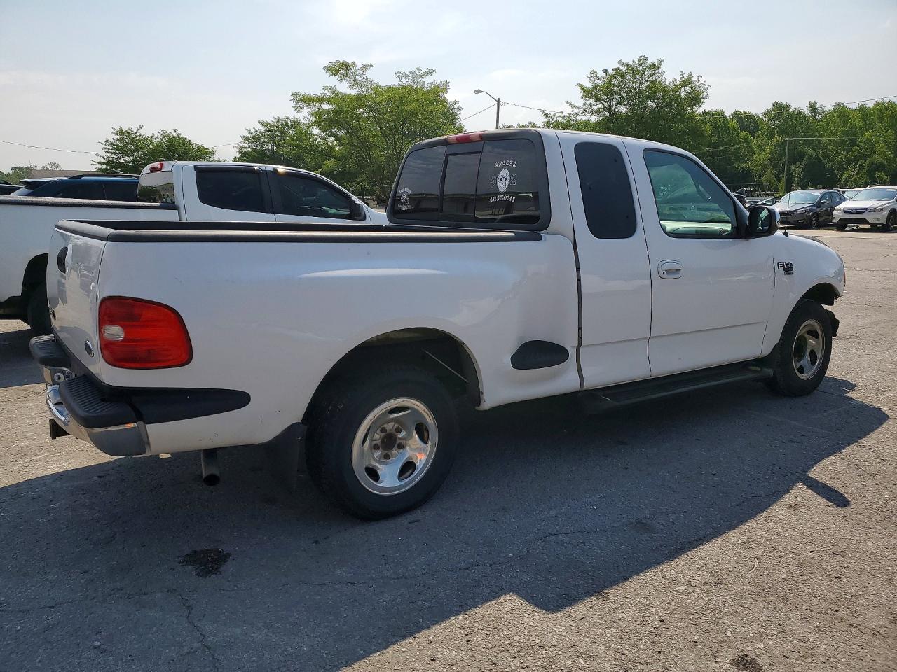 1999 Ford F150 White vin: 1FTRX07W5XKB72133