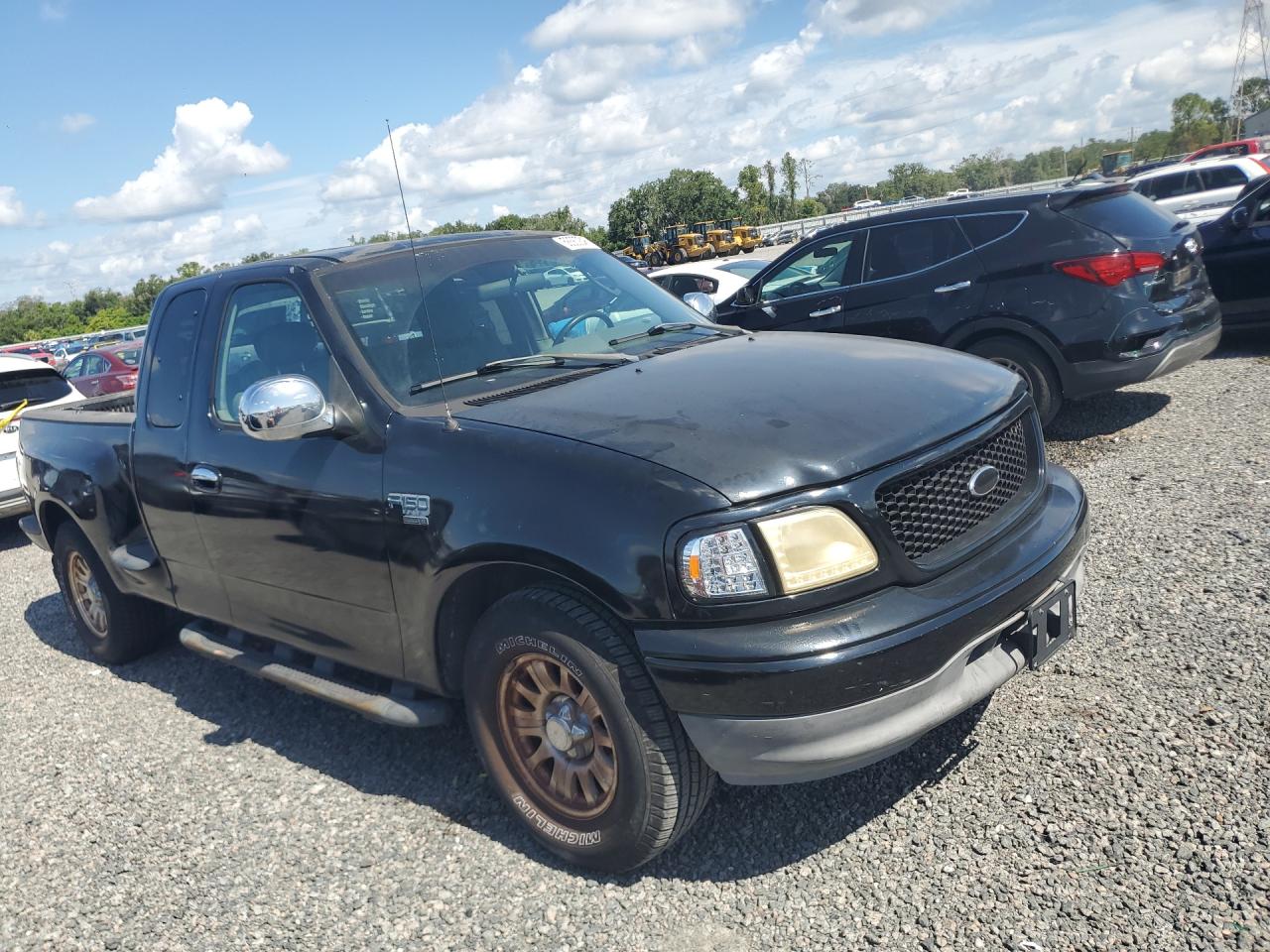 2003 Ford F150 Black vin: 1FTRX07W73KD85398