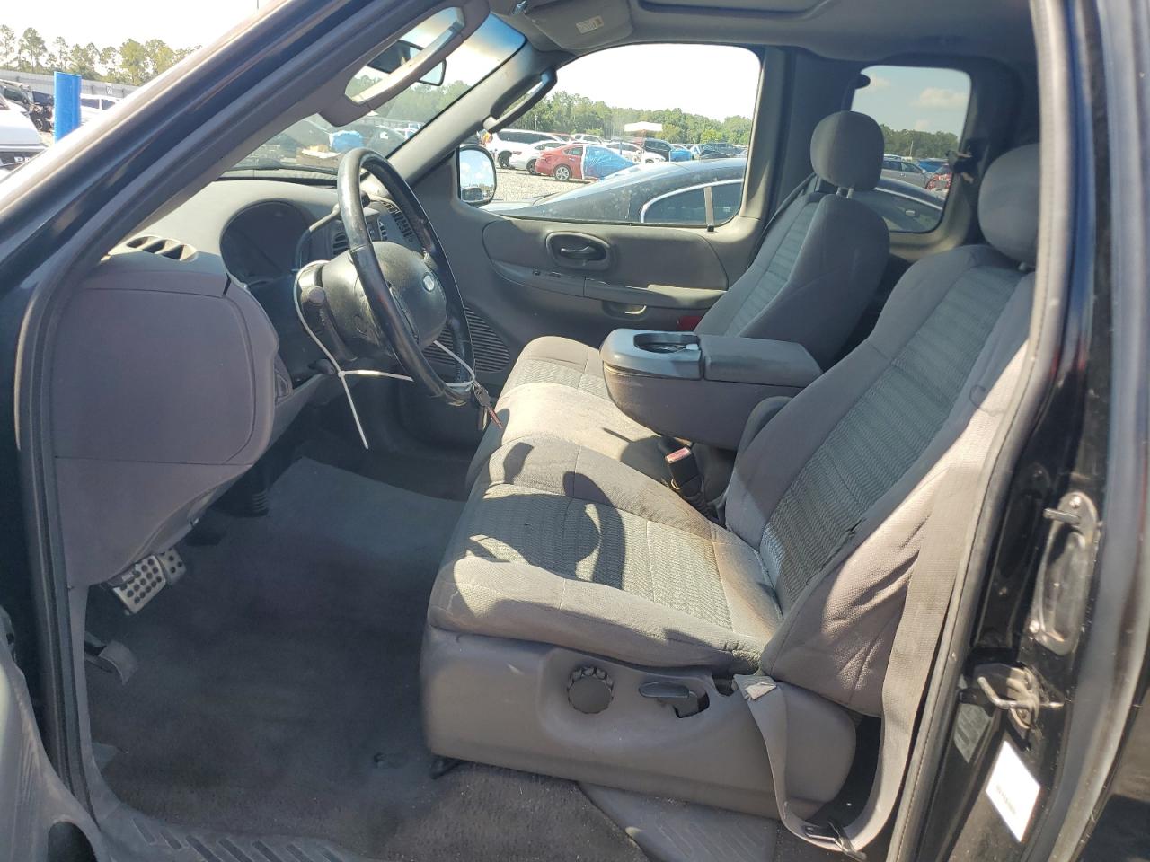 2003 Ford F150 Black vin: 1FTRX07W73KD85398
