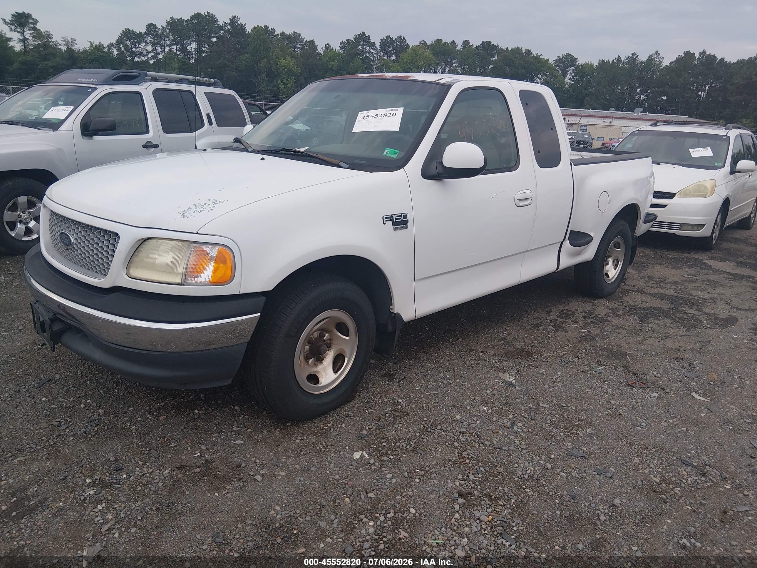 1999 Ford F-150 Lariat/work Series/xl/xlt Белый vin: 1FTRX07W8XKB79092