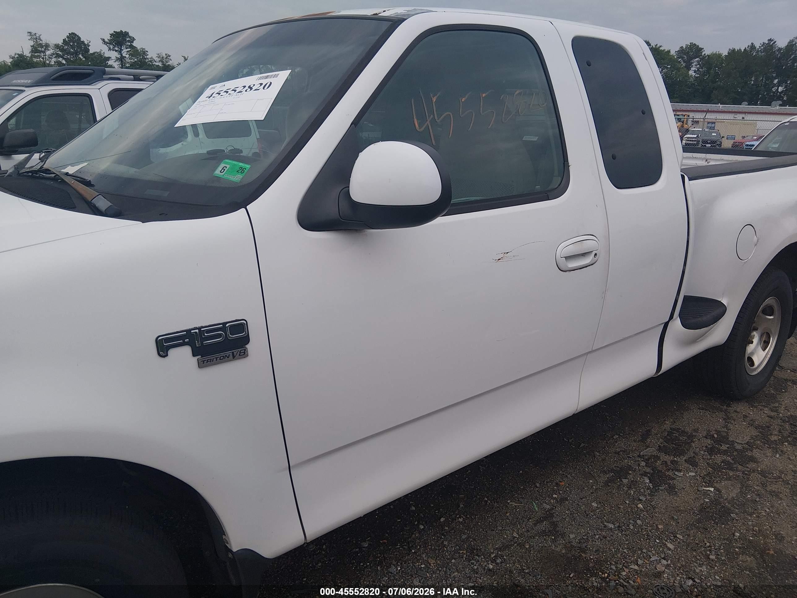 1999 Ford F-150 Lariat/work Series/xl/xlt Белый vin: 1FTRX07W8XKB79092