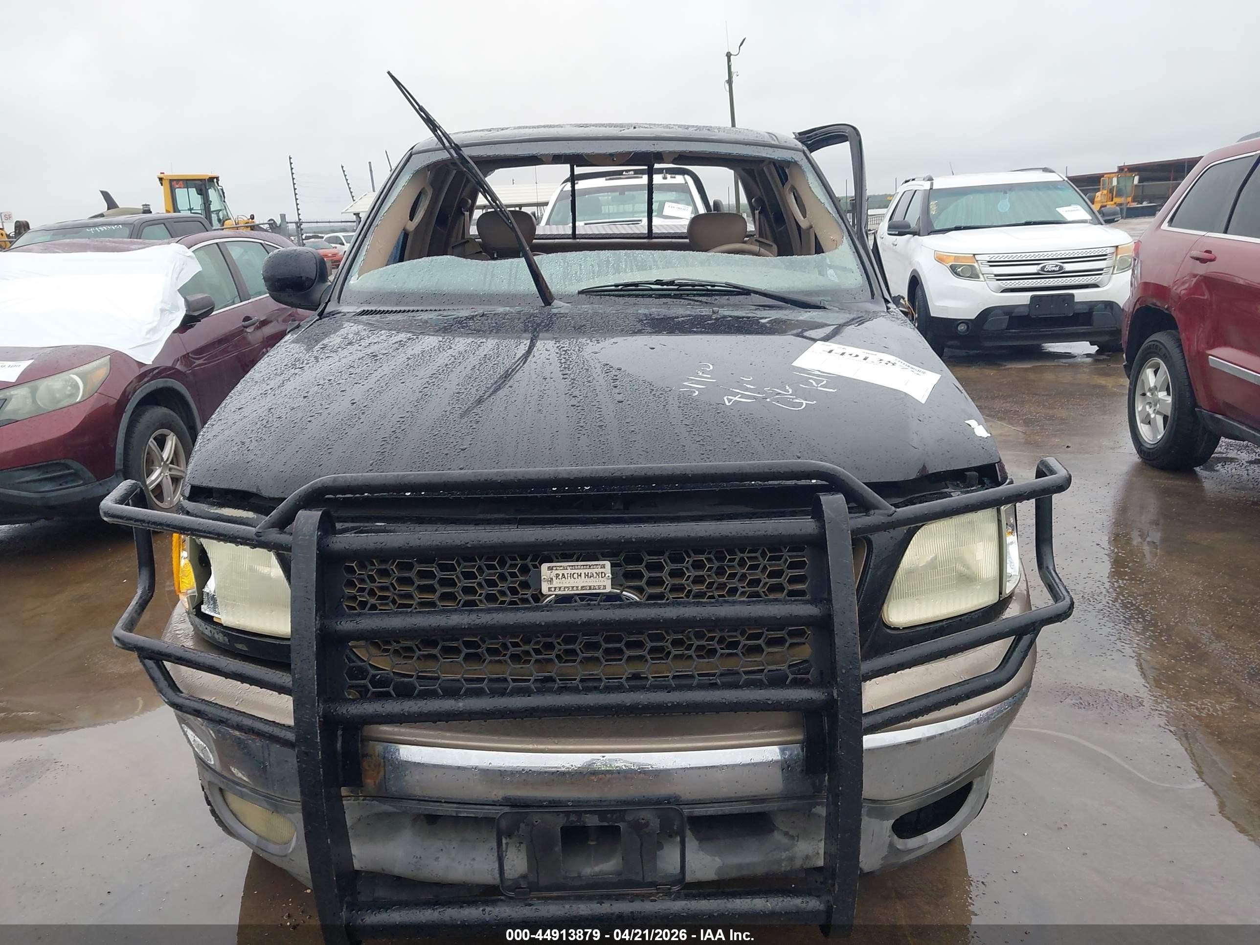 2003 Ford F-150 Lariat/xl/xlt Black vin: 1FTRX08L03KD61223