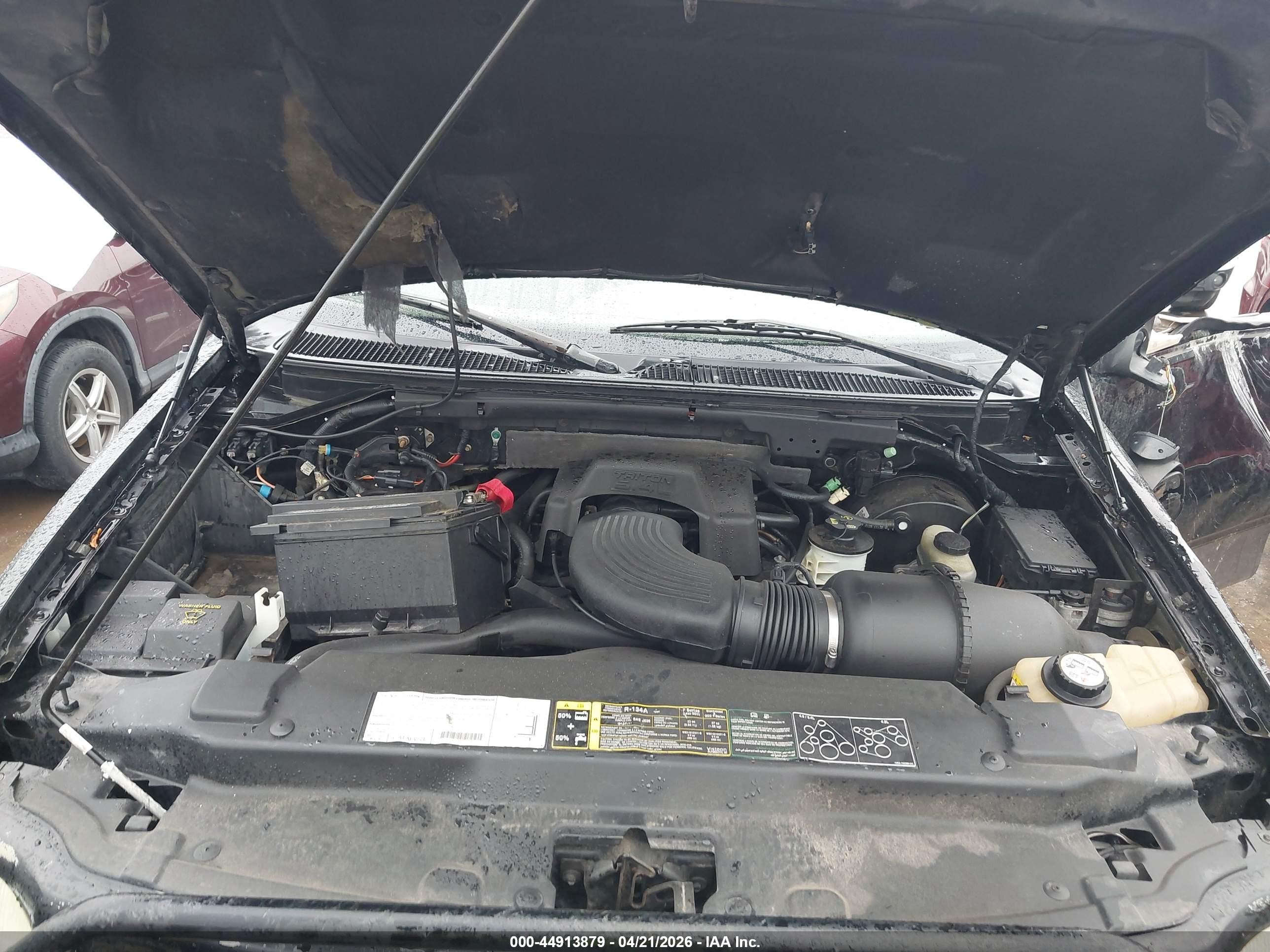 2003 Ford F-150 Lariat/xl/xlt Black vin: 1FTRX08L03KD61223