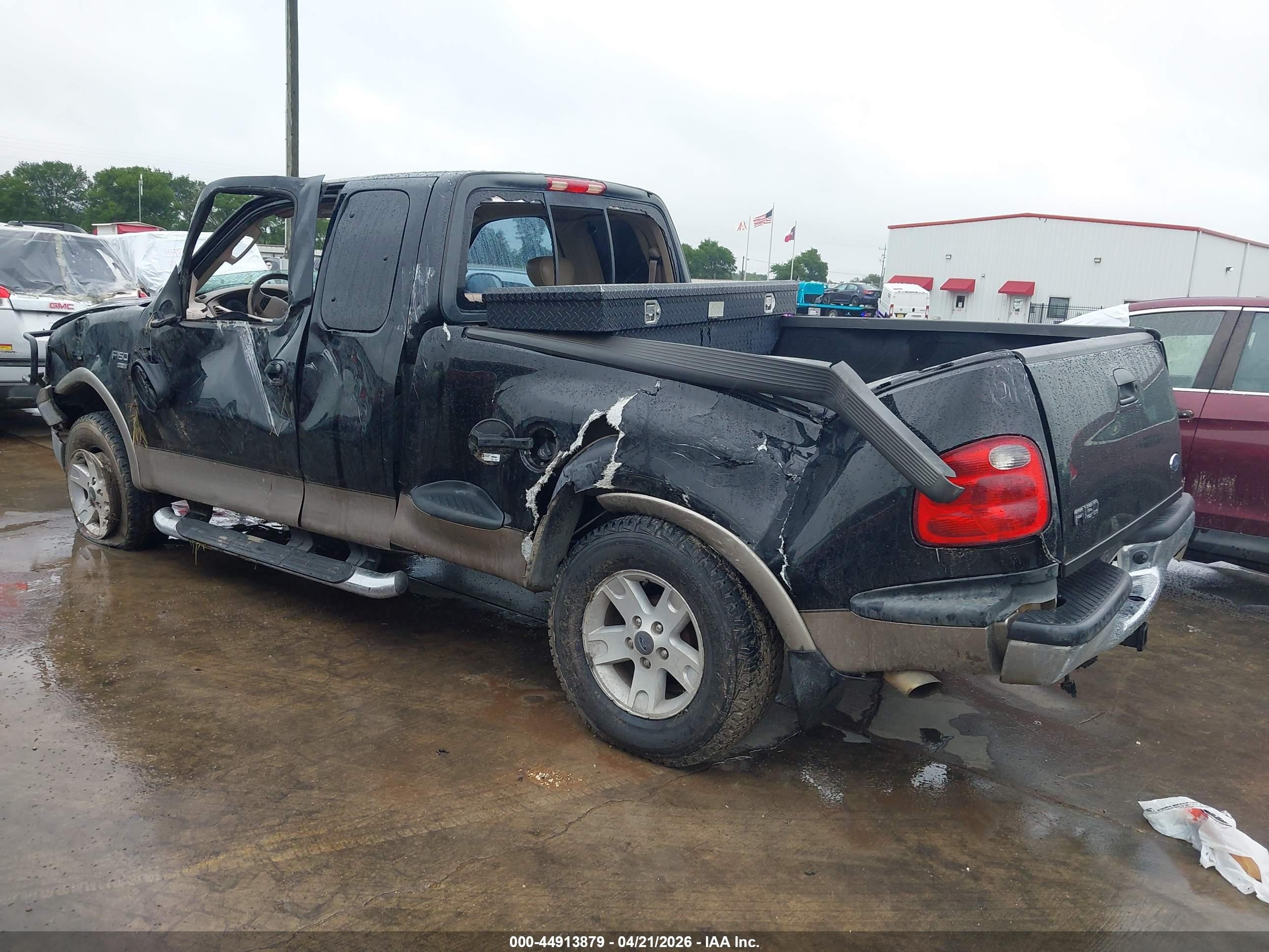 2003 Ford F-150 Lariat/xl/xlt Black vin: 1FTRX08L03KD61223