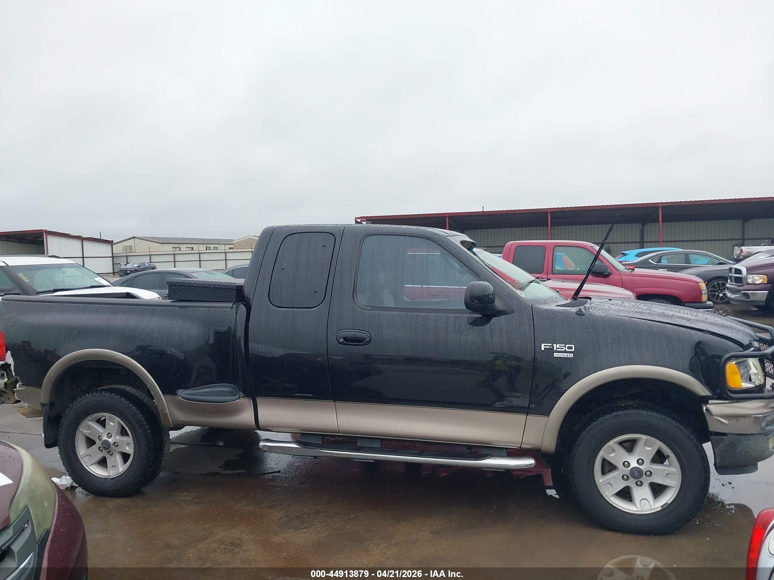 2003 Ford F-150 Lariat/xl/xlt Black vin: 1FTRX08L03KD61223