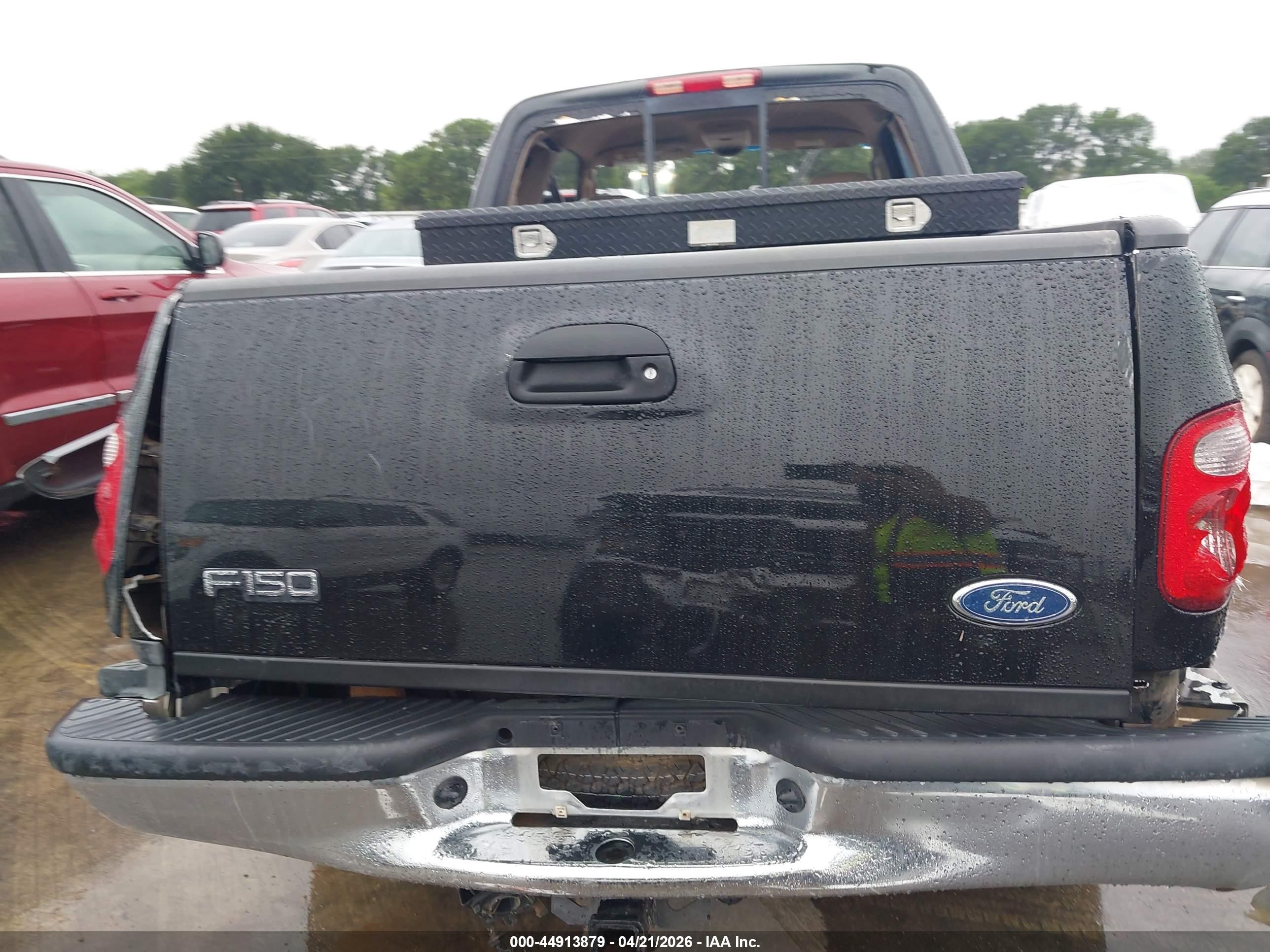 2003 Ford F-150 Lariat/xl/xlt Black vin: 1FTRX08L03KD61223