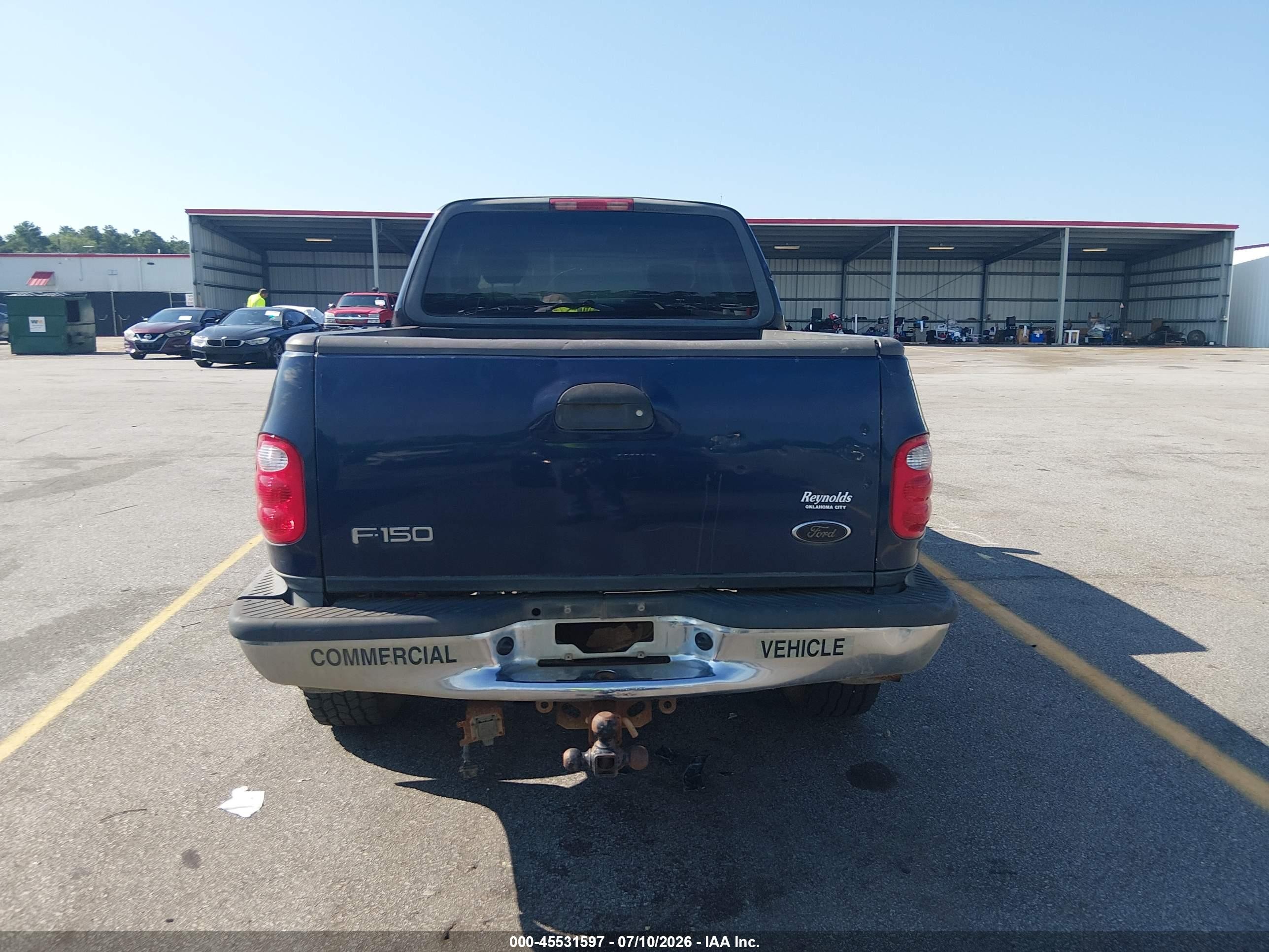2003 Ford F150   Blue vin: 1FTRX08L23KD85488