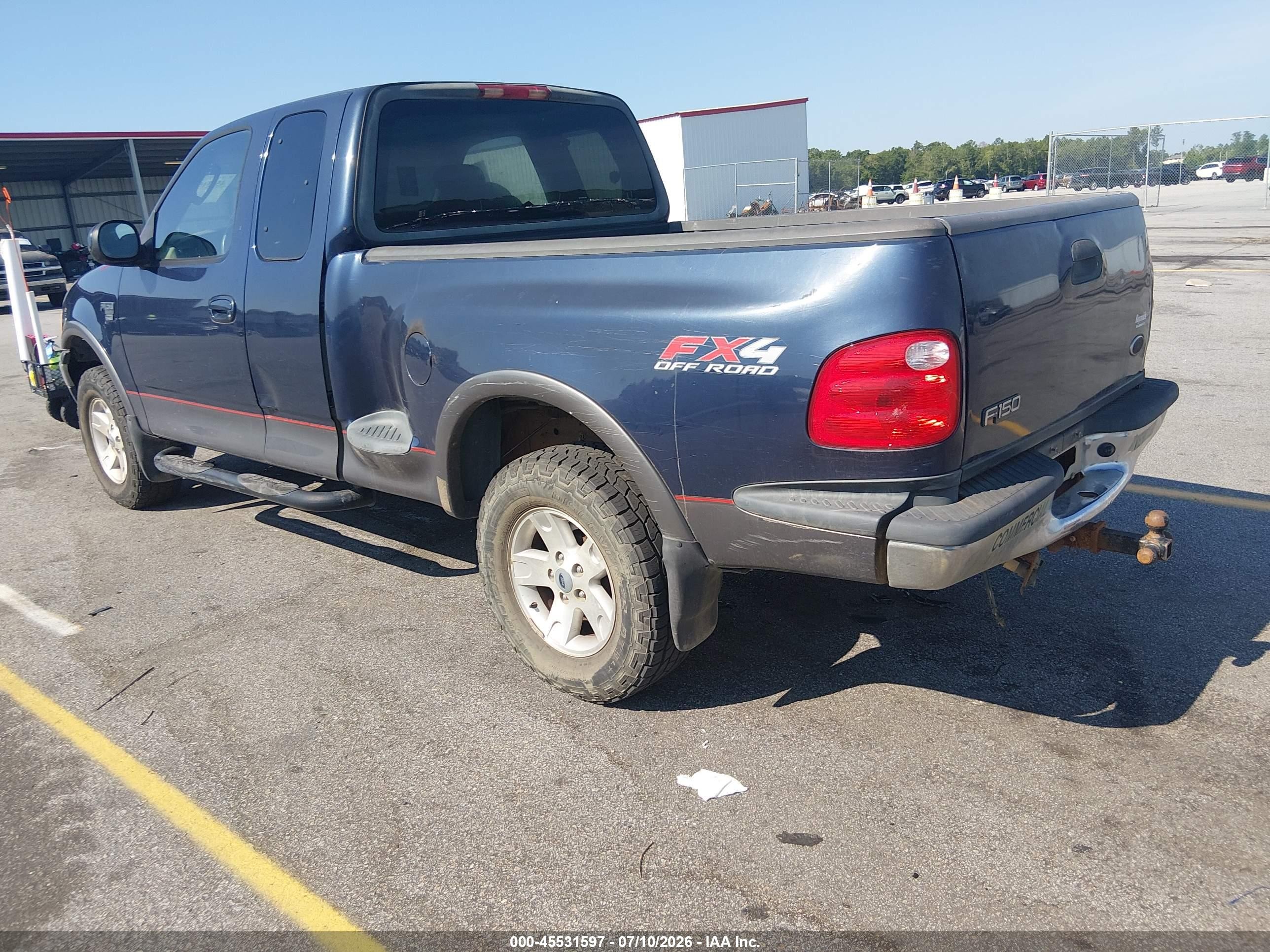 2003 Ford F150   Blue vin: 1FTRX08L23KD85488