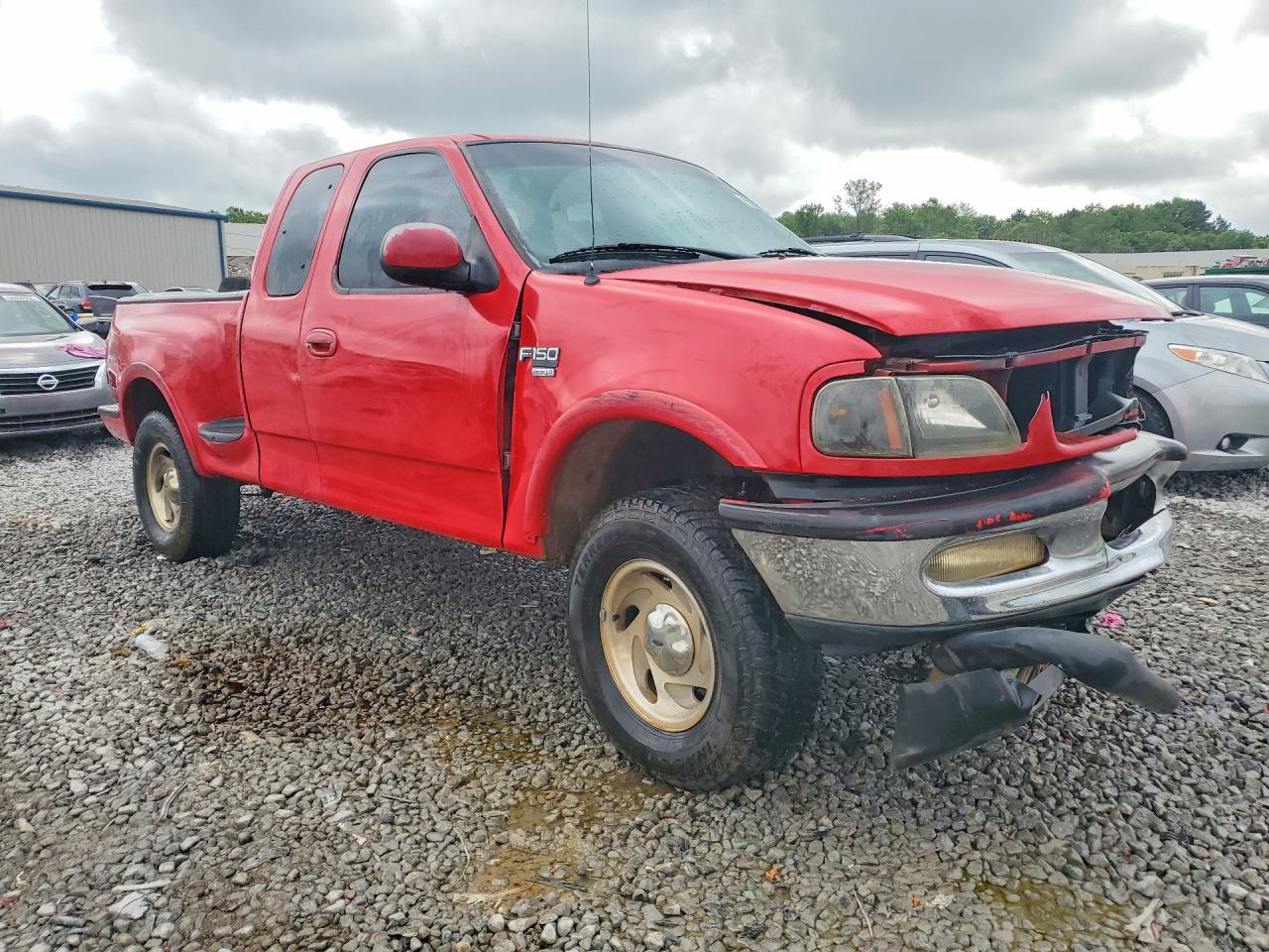 1998 Ford F150 Red vin: 1FTRX08L3WKA83311