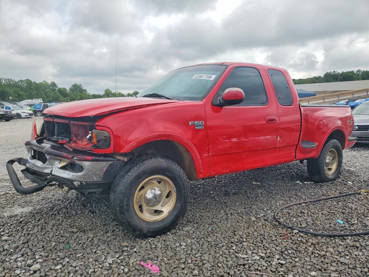 1998 Ford F150 Red vin: 1FTRX08L3WKA83311
