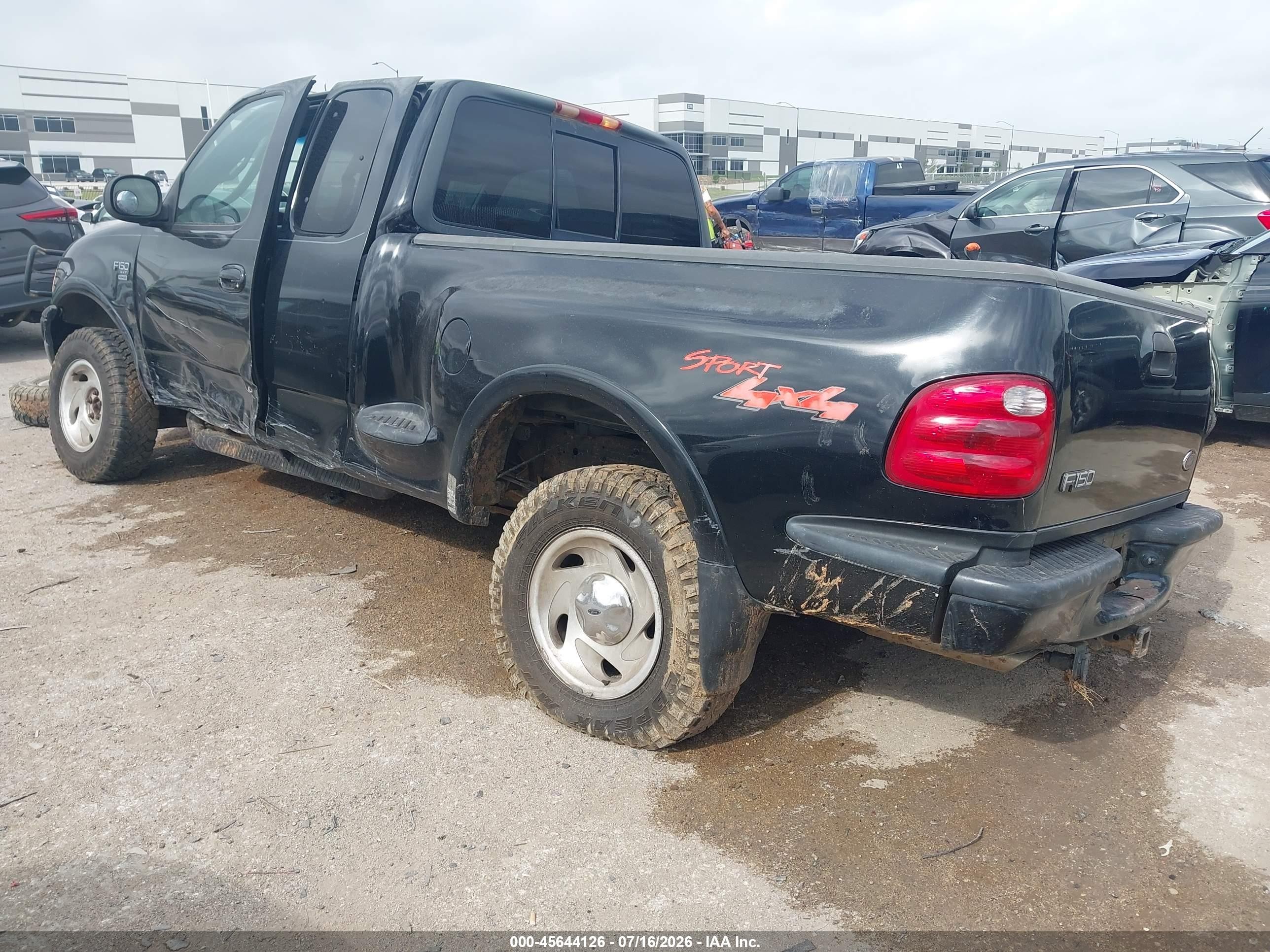 2000 Ford F-150 Lariat/xl/xlt Черный vin: 1FTRX08L3YKB05813
