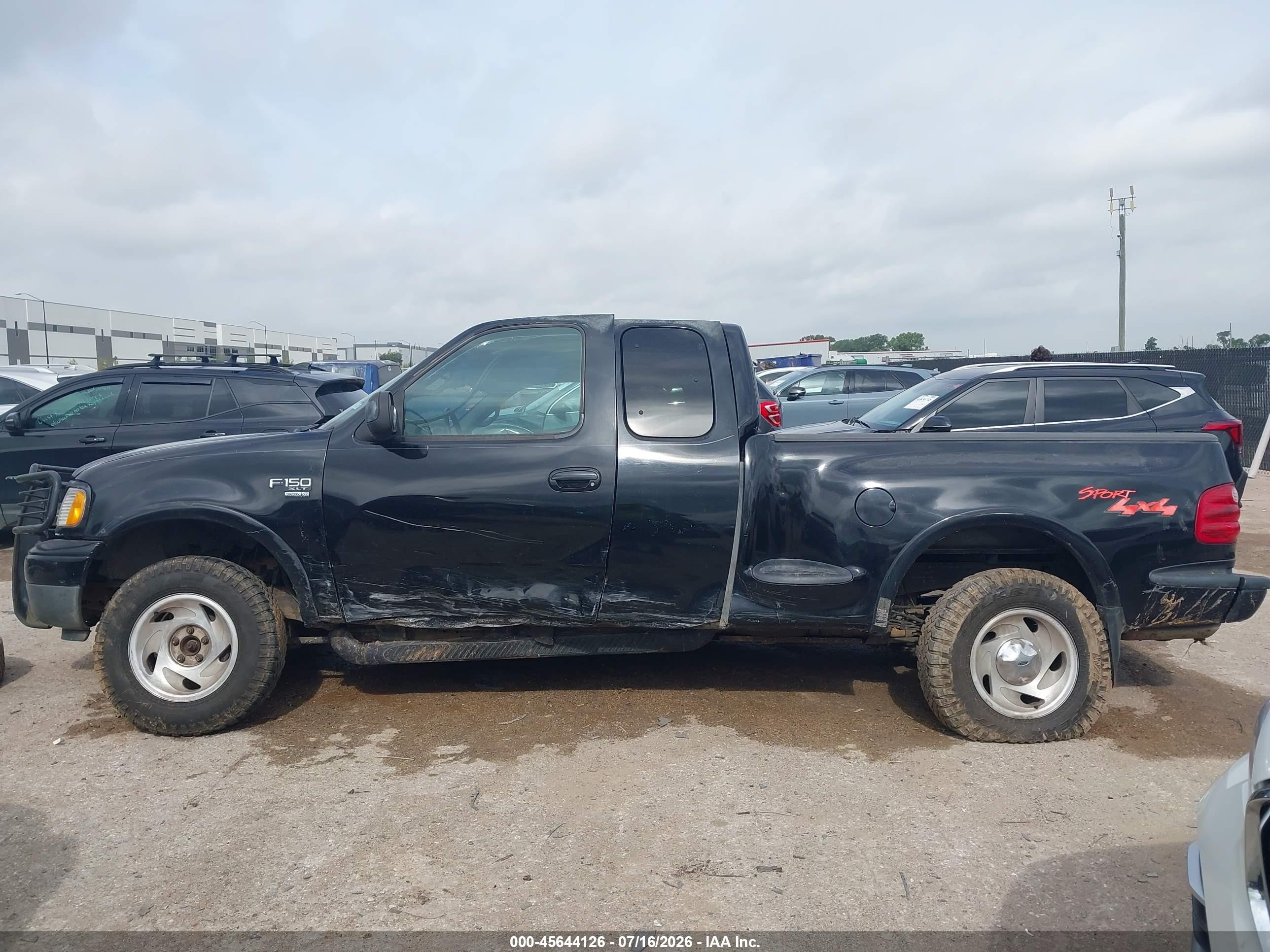 2000 Ford F-150 Lariat/xl/xlt Черный vin: 1FTRX08L3YKB05813