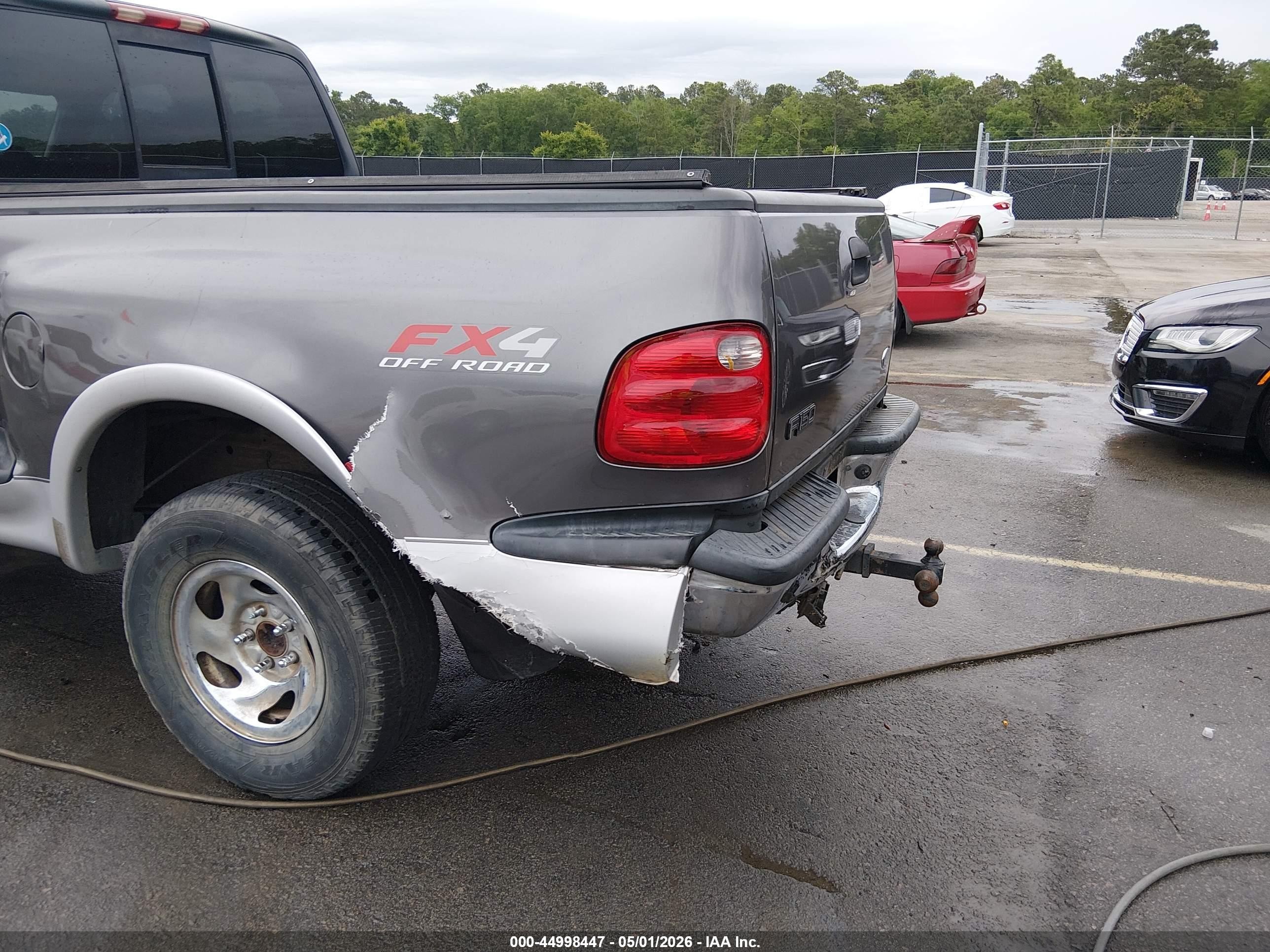 2003 Ford F-150 Lariat/xl/xlt Gray vin: 1FTRX08L43KD79370