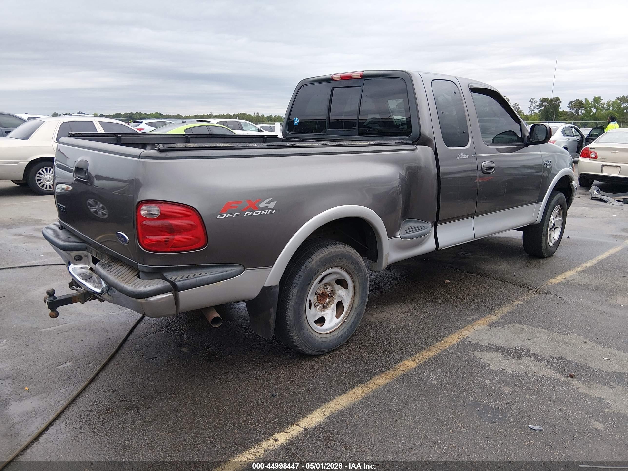 2003 Ford F-150 Lariat/xl/xlt Gray vin: 1FTRX08L43KD79370