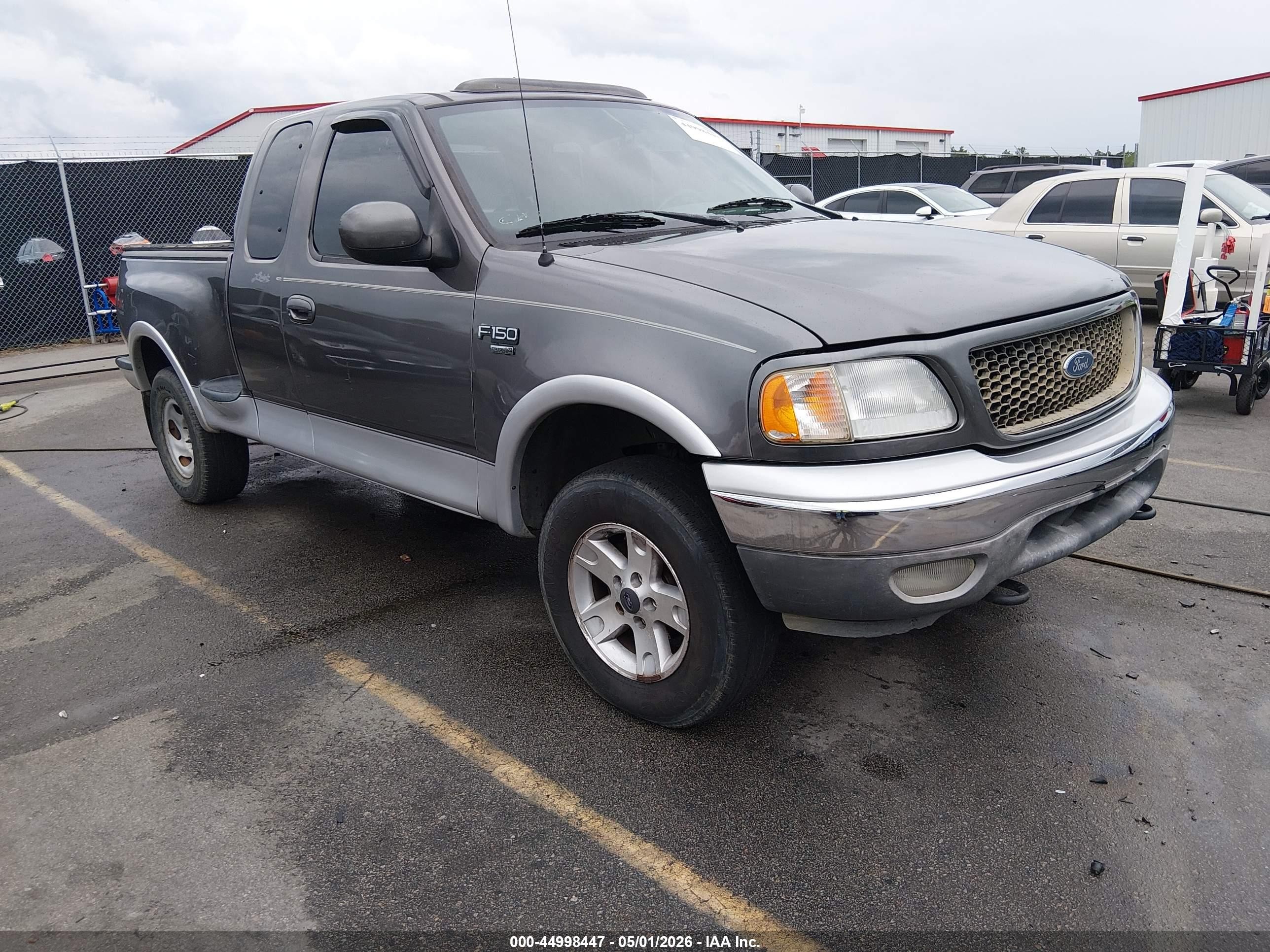 2003 Ford F-150 Lariat/xl/xlt Gray vin: 1FTRX08L43KD79370