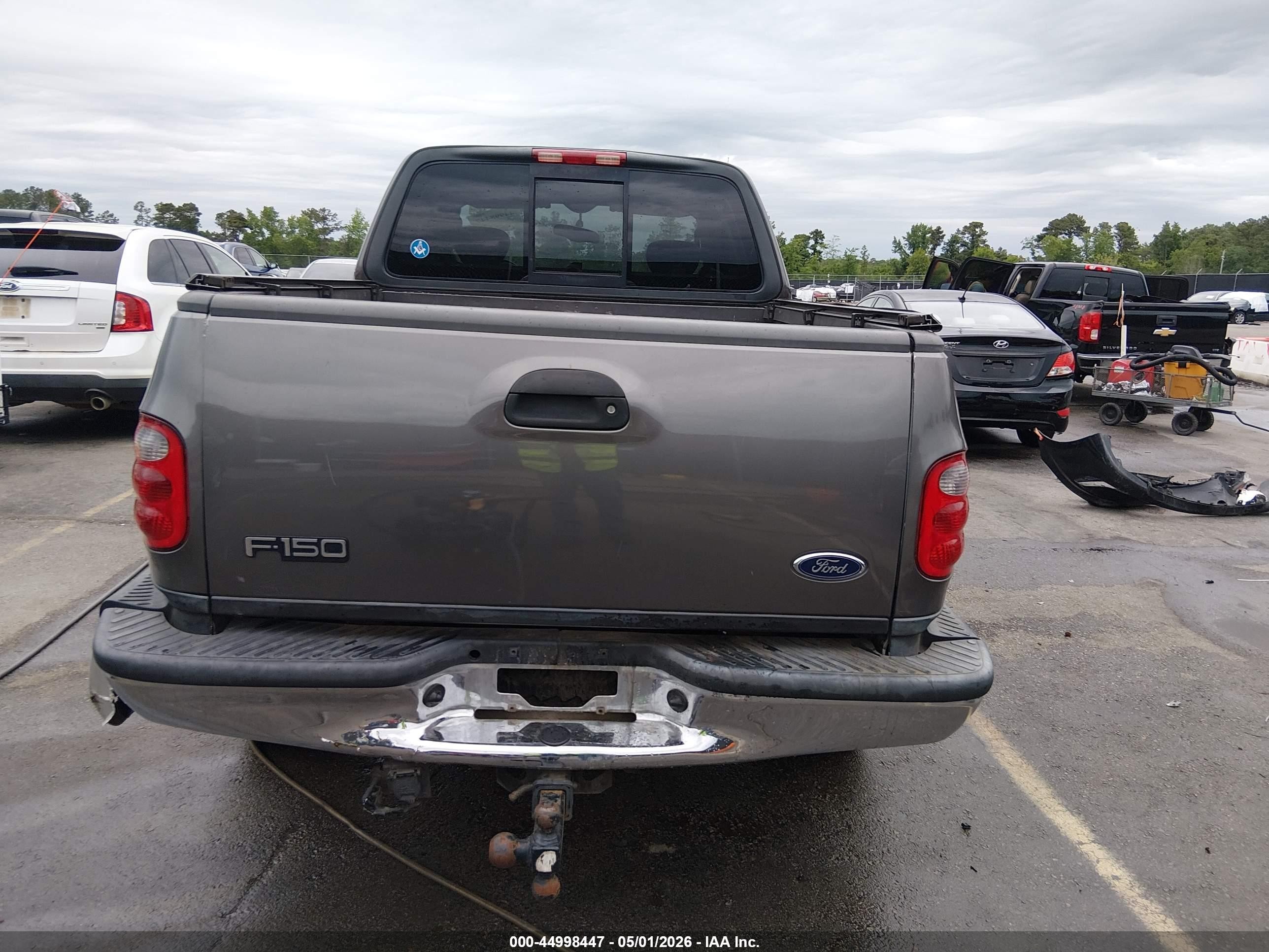 2003 Ford F-150 Lariat/xl/xlt Gray vin: 1FTRX08L43KD79370