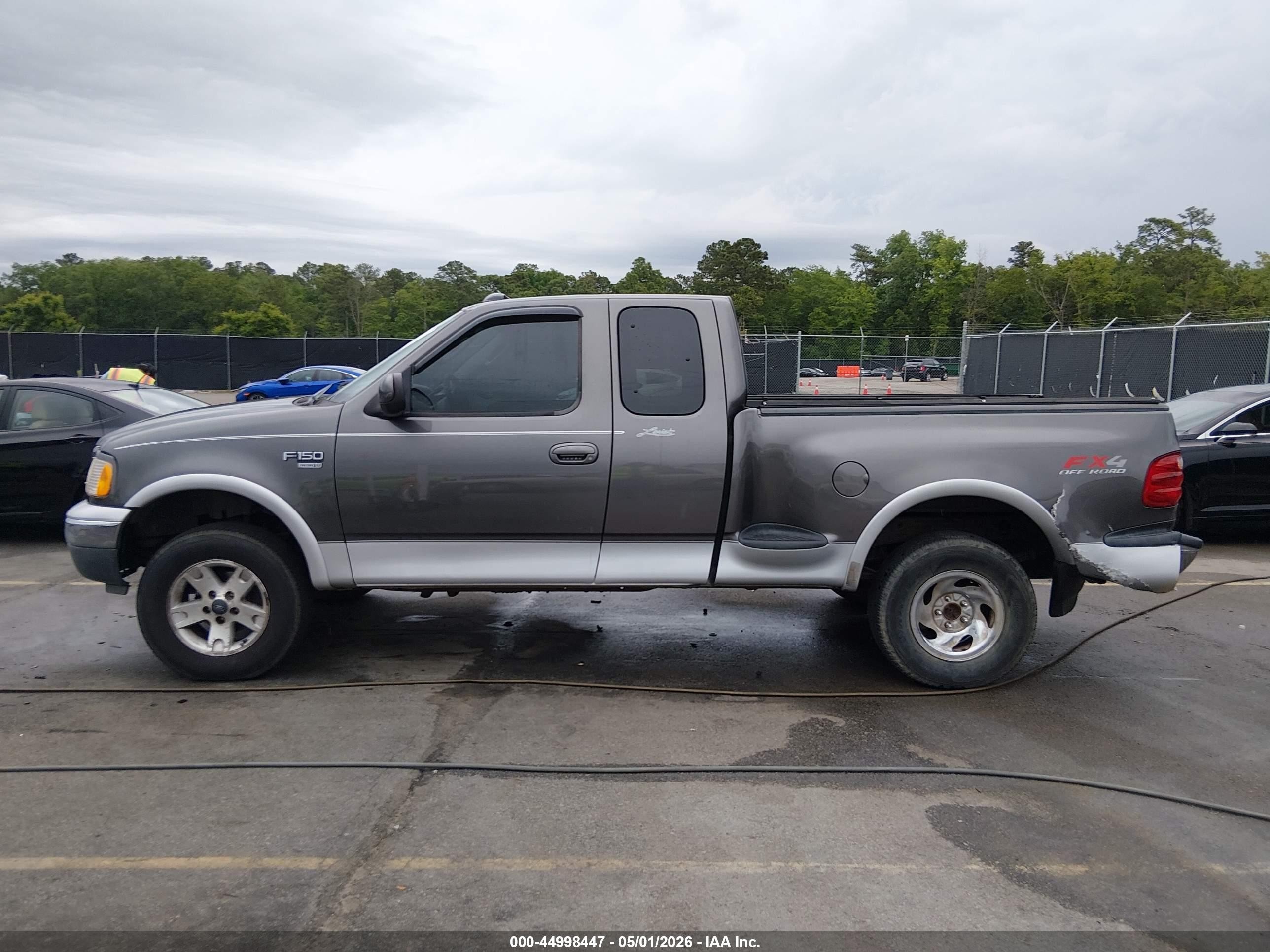 2003 Ford F-150 Lariat/xl/xlt Gray vin: 1FTRX08L43KD79370