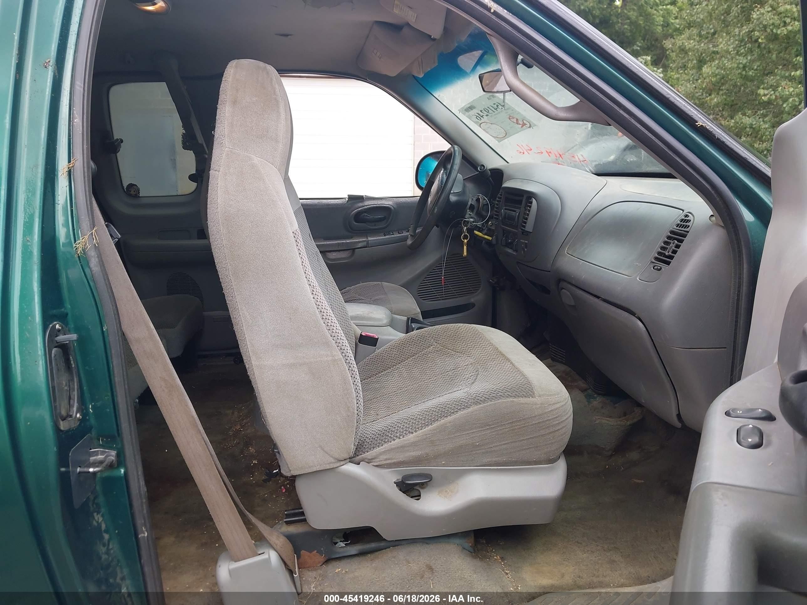 1999 Ford F-150 Lariat/xl/xlt Зеленый vin: 1FTRX08L7XKA07575