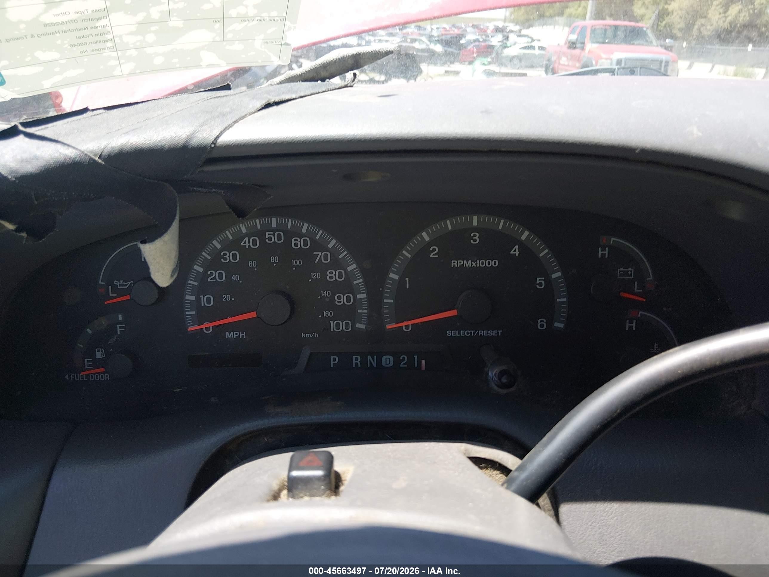 1999 Ford F-150 Lariat/xl/xlt Red vin: 1FTRX08L7XKA53584