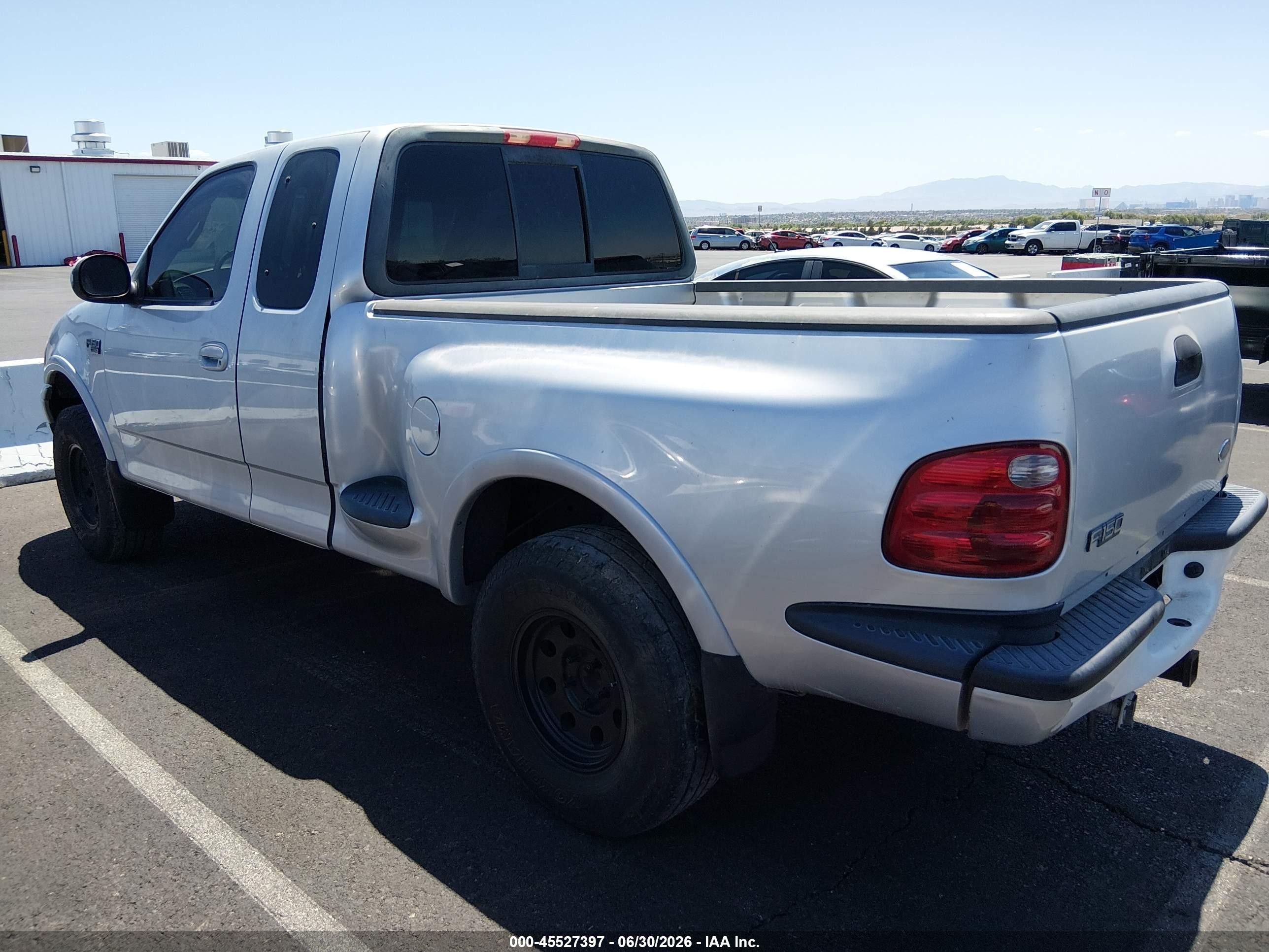 2000 Ford F-150 Lariat/xl/xlt Silver vin: 1FTRX08L7YKA78602