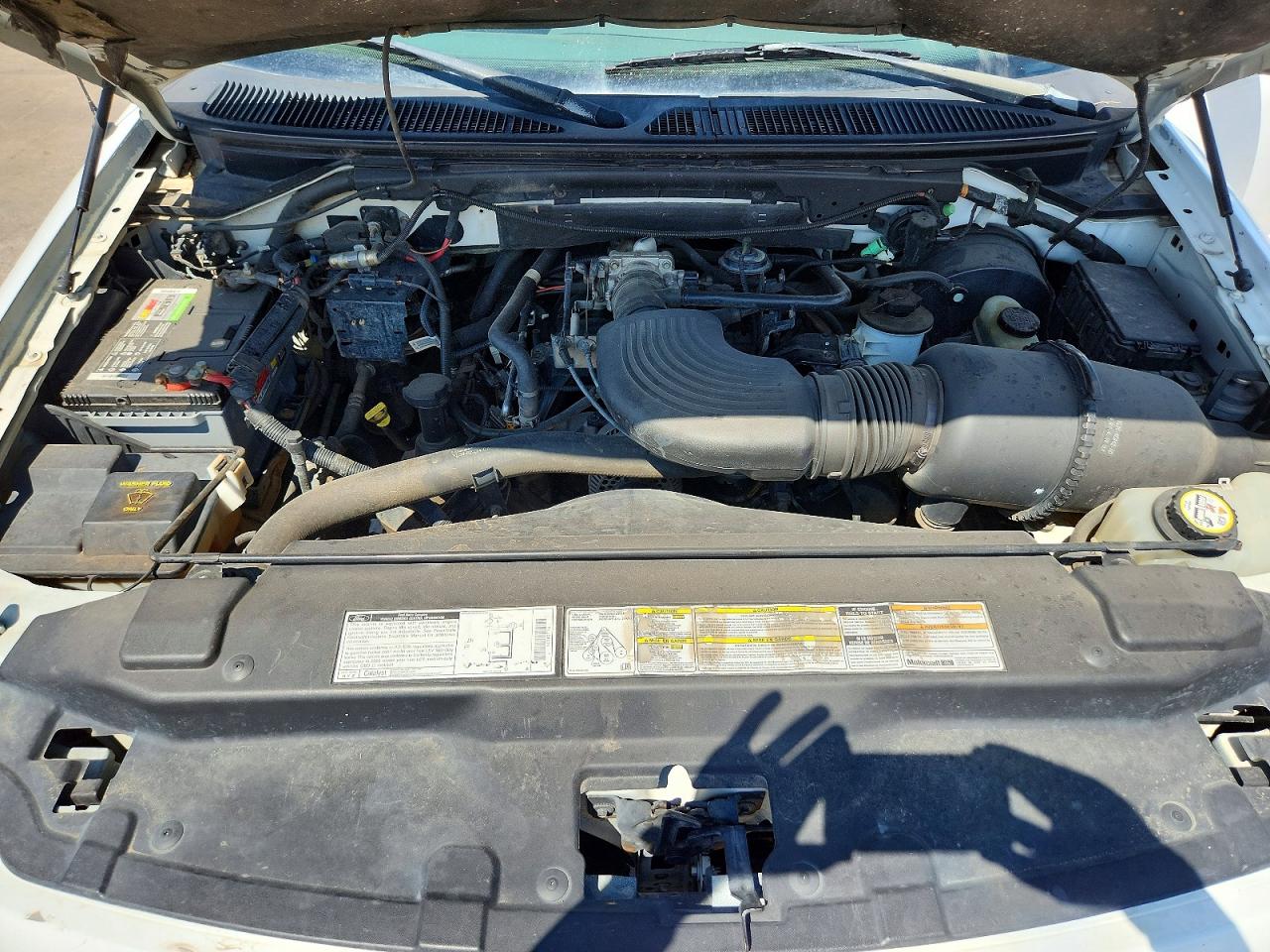 2001 Ford F150 White vin: 1FTRX08L91KA08248