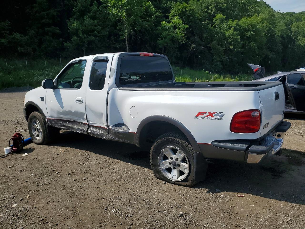 2003 Ford F150 White vin: 1FTRX08LX3KD63772