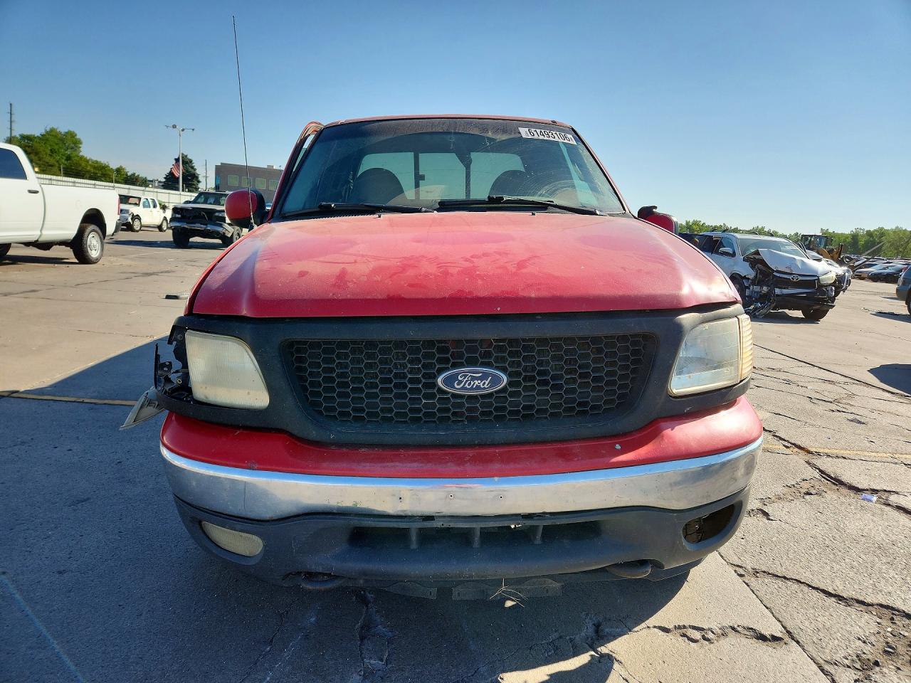 2000 Ford F150 Red vin: 1FTRX08LXYKA16336