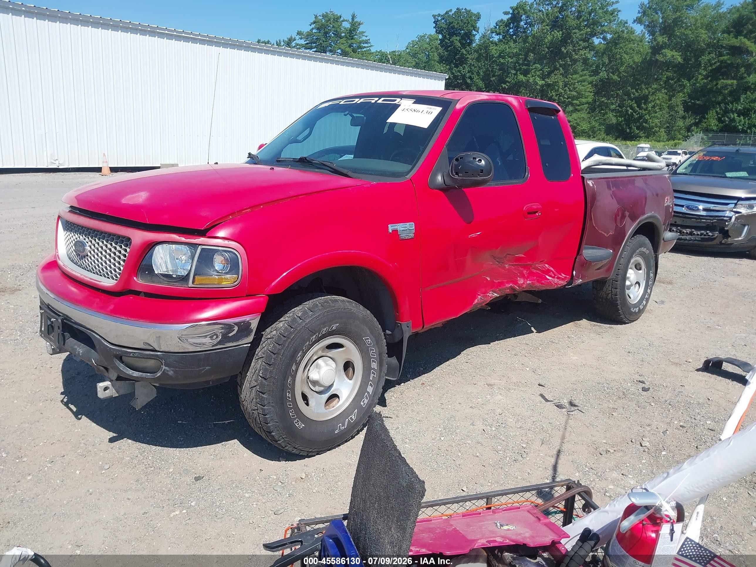 1999 Ford F-150 Lariat/xl/xlt Красный vin: 1FTRX08W1XKA02365
