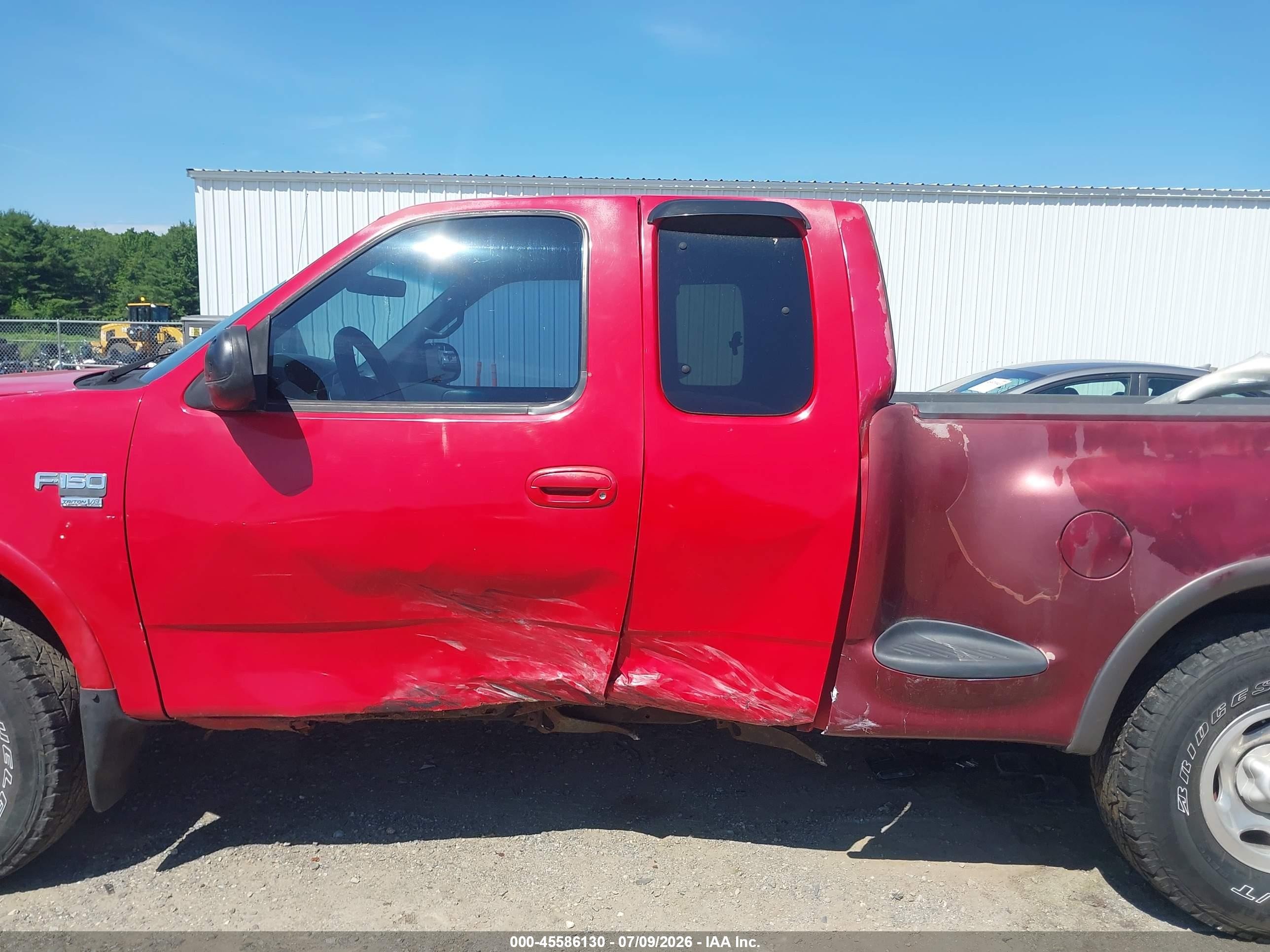 1999 Ford F-150 Lariat/xl/xlt Красный vin: 1FTRX08W1XKA02365