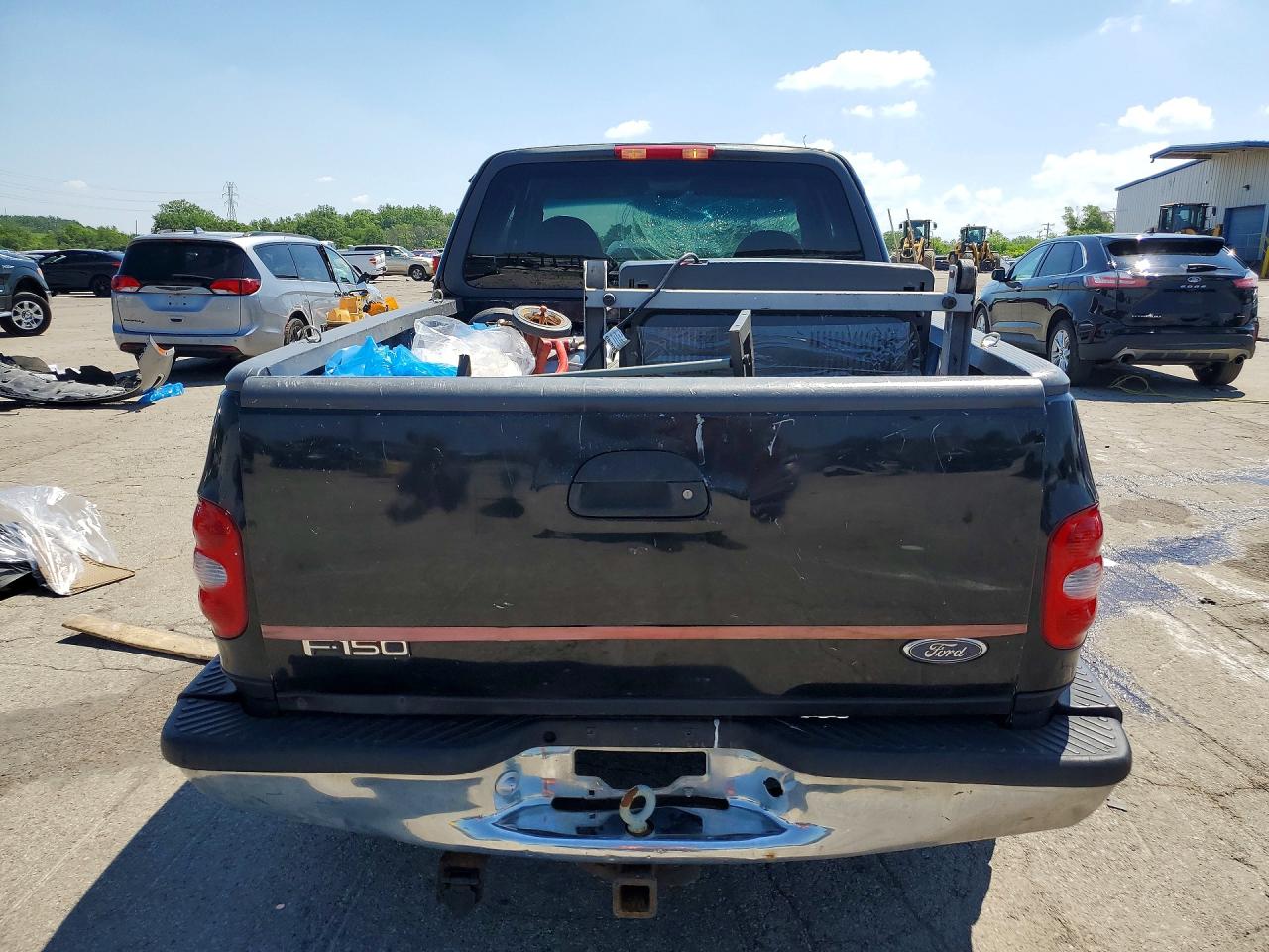 2000 Ford F150 Black vin: 1FTRX08W2YKA36686