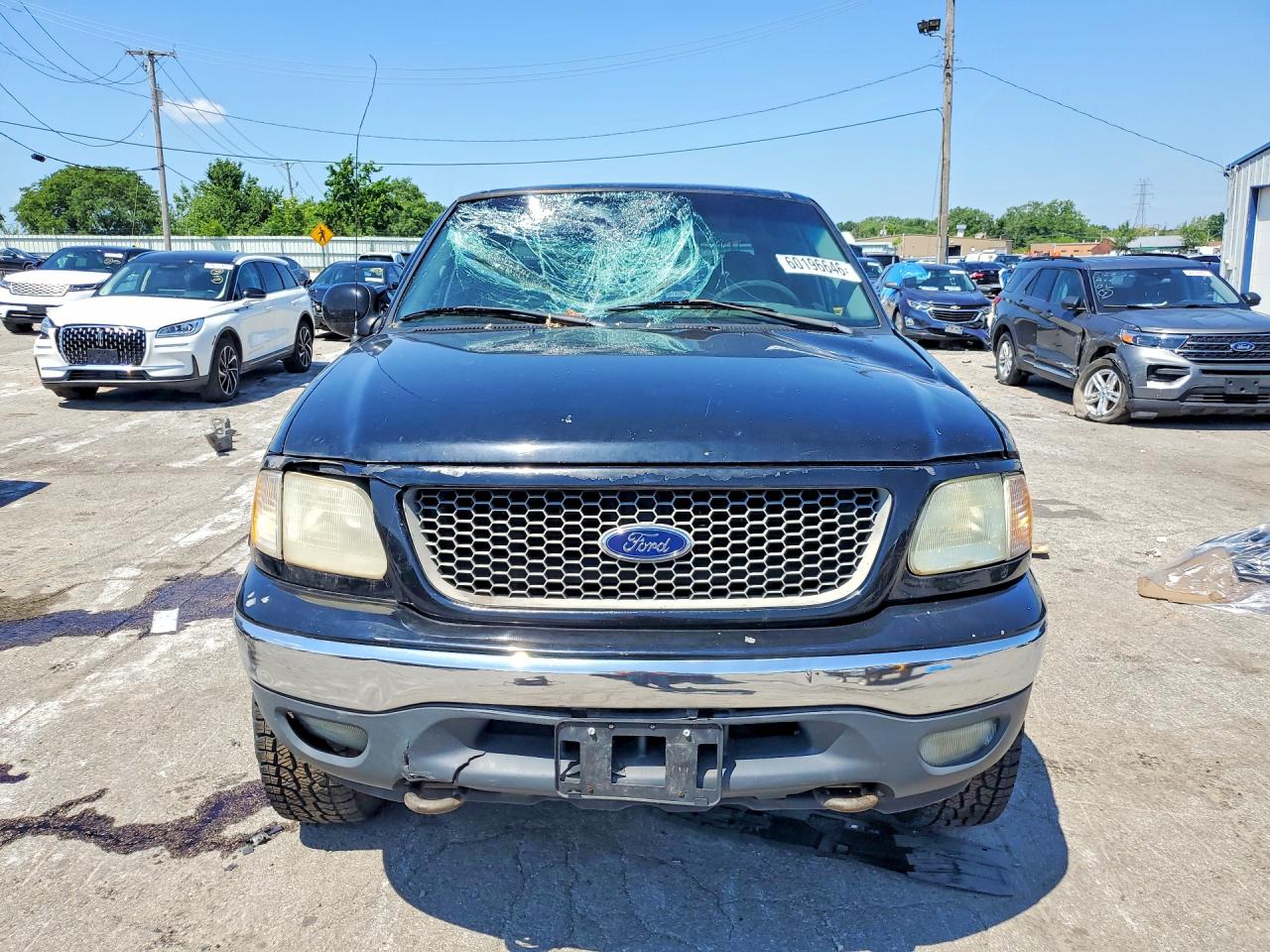 2000 Ford F150 Black vin: 1FTRX08W2YKA36686