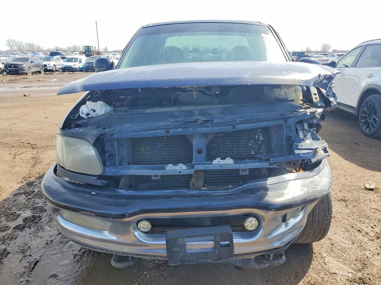 2001 Ford F150 Blue vin: 1FTRX08W71KF34548