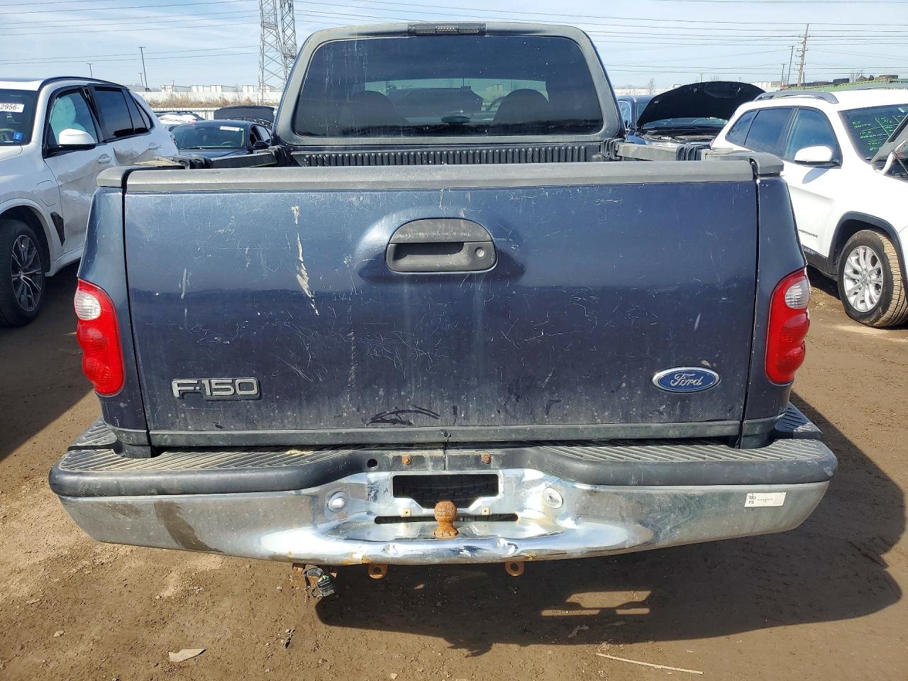 2001 Ford F150 Blue vin: 1FTRX08W71KF34548