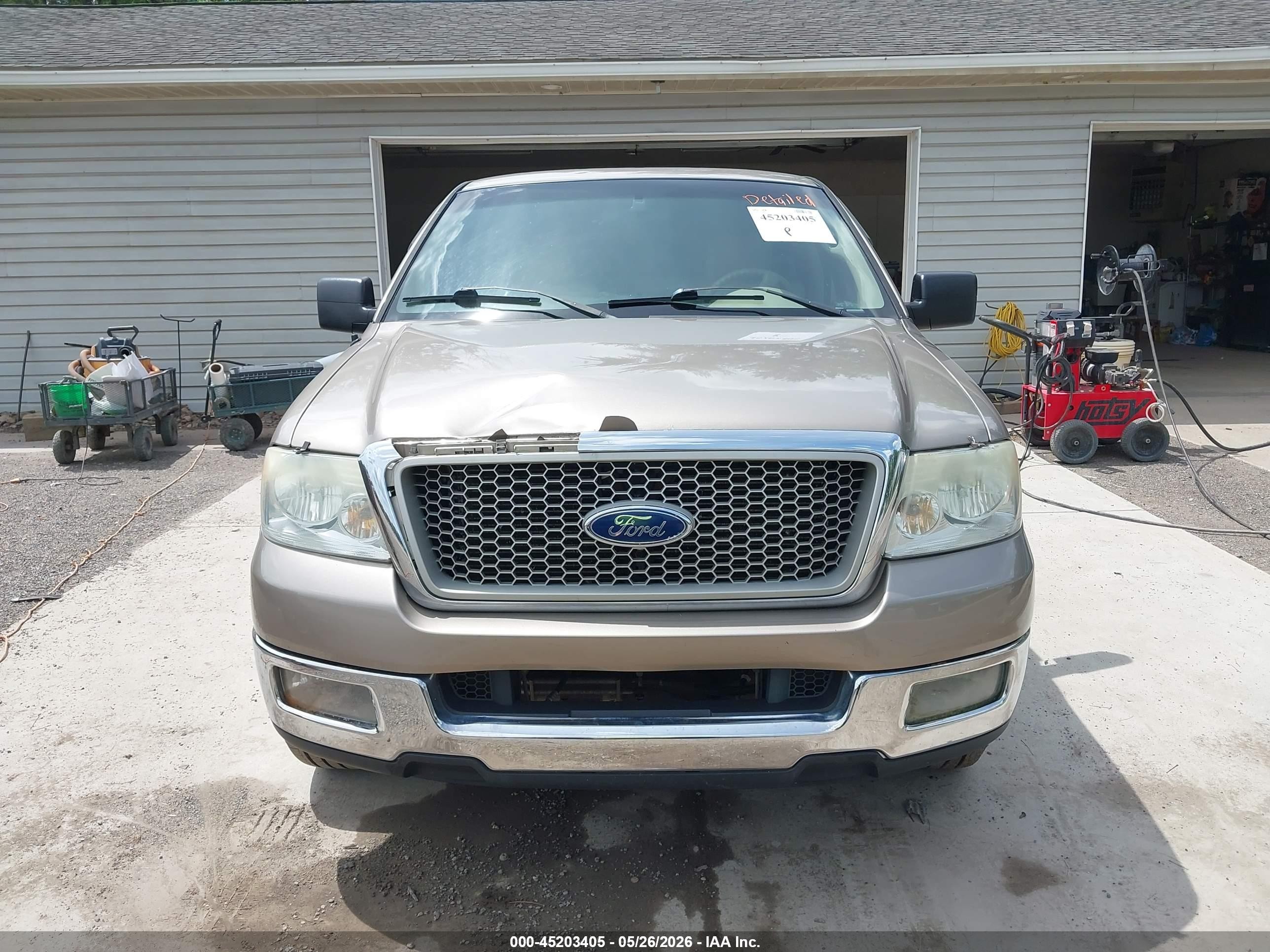 2004 Ford F-150 Lariat/xlt Желто-коричневый vin: 1FTRX12514KA06756