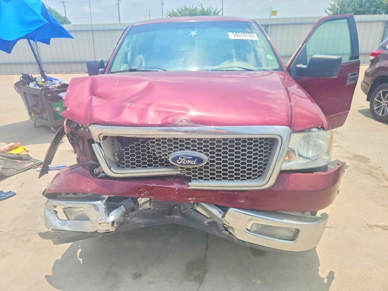 2004 Ford F150 Burgundy vin: 1FTRX12544KD66152