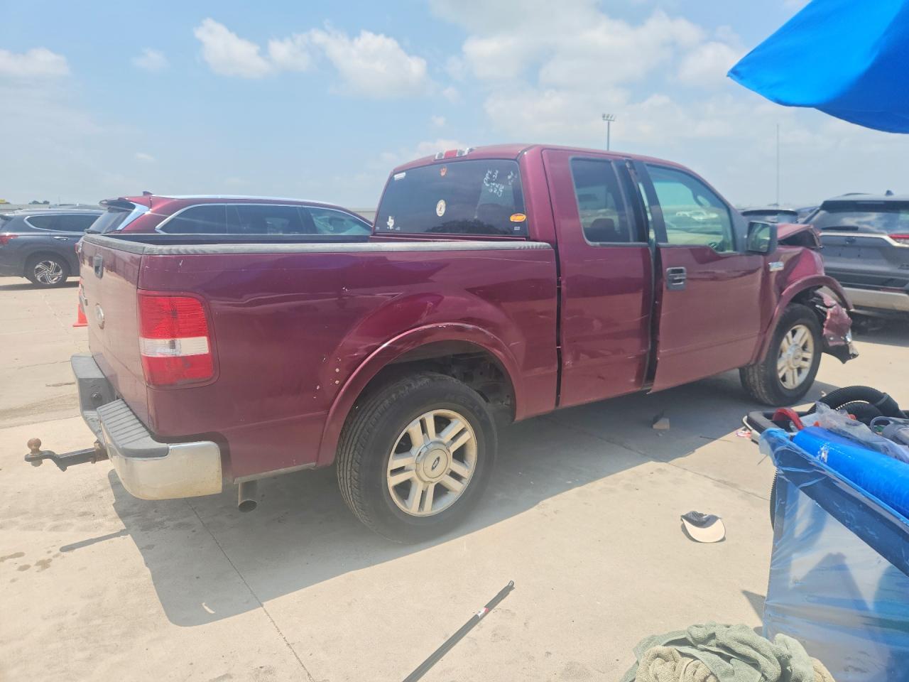 2004 Ford F150 Burgundy vin: 1FTRX12544KD66152