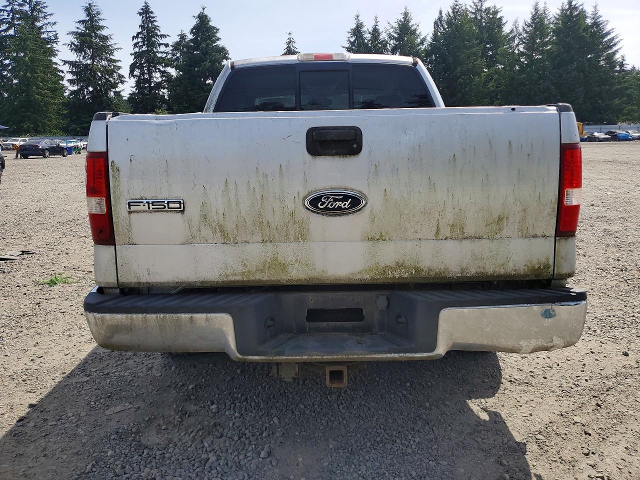 2005 Ford F-150 Silver vin: 1FTRX12565FA34823