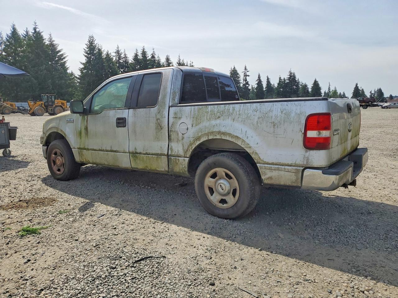 2005 Ford F-150 Silver vin: 1FTRX12565FA34823