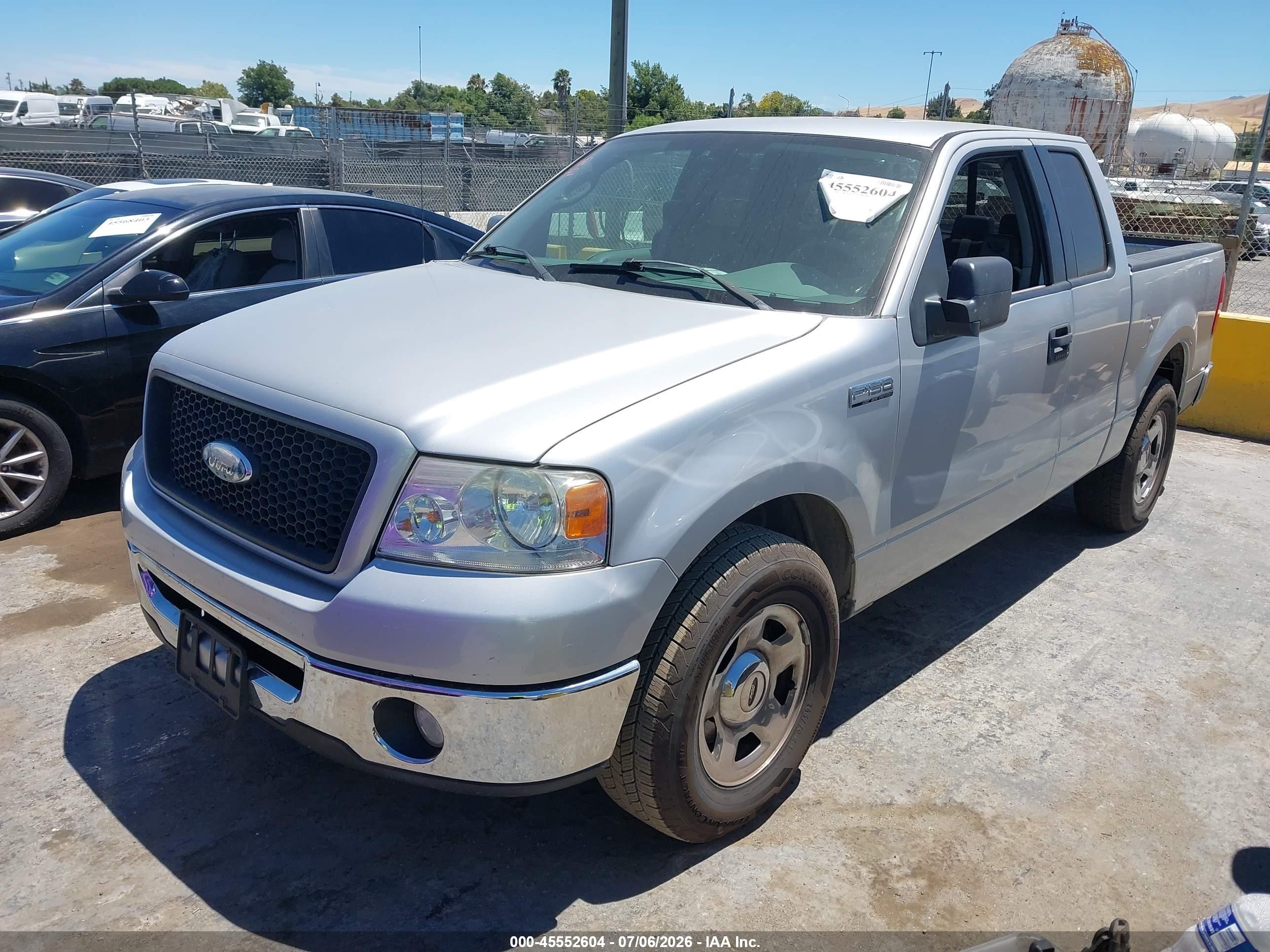 2006 Ford F-150 Lariat/xl/xlt Silver vin: 1FTRX12586FA16194