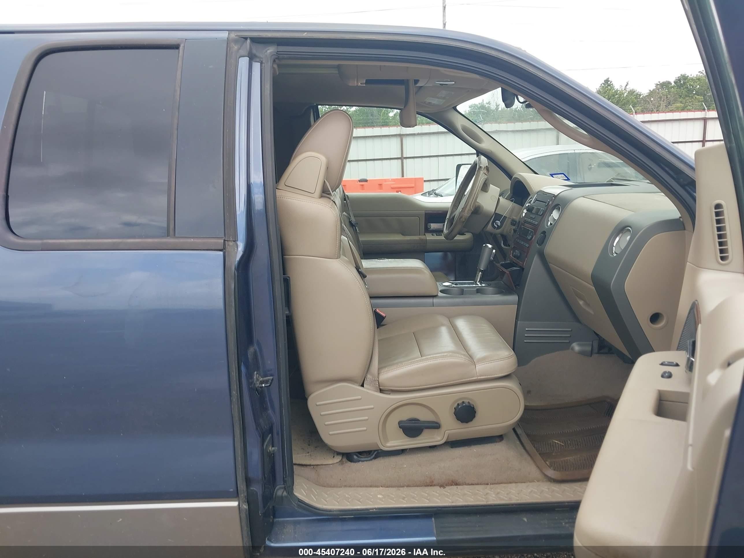 2005 Ford F-150 Lariat/xl/xlt Синий vin: 1FTRX12595FA35674
