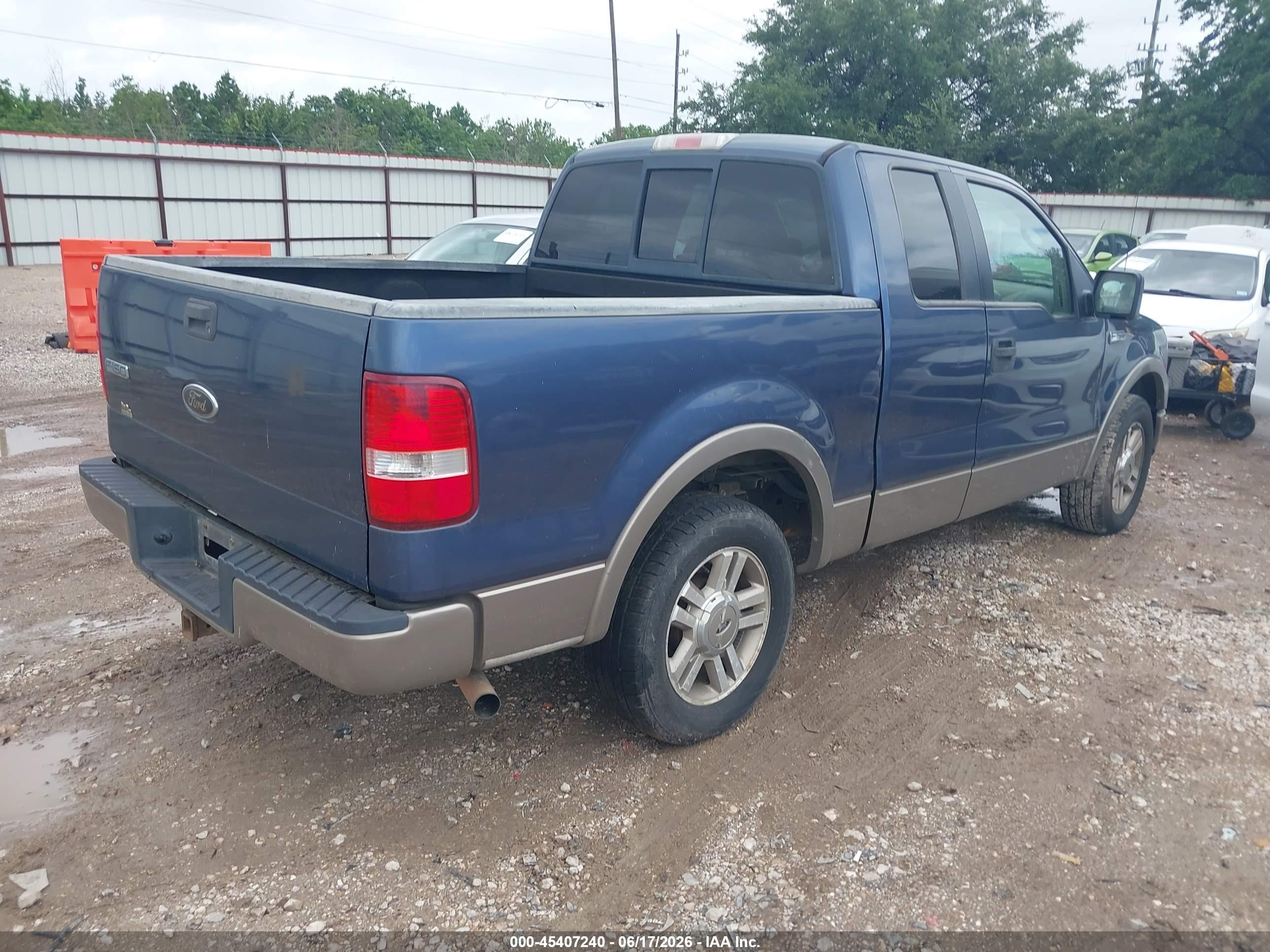 2005 Ford F-150 Lariat/xl/xlt Синий vin: 1FTRX12595FA35674