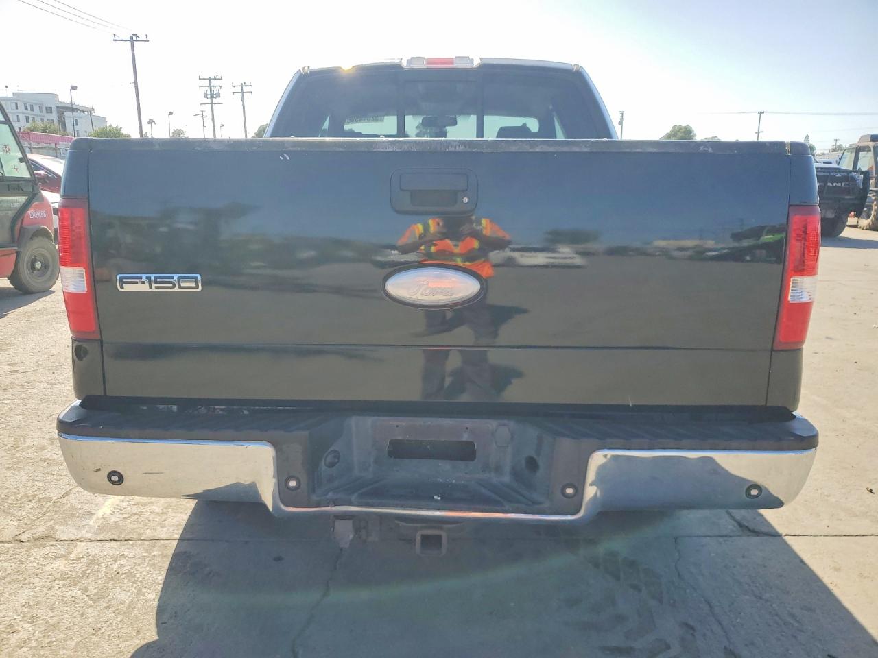 2006 Ford F150 Black vin: 1FTRX12596KB03593