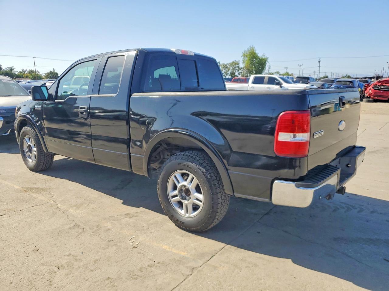 2006 Ford F150 Black vin: 1FTRX12596KB03593