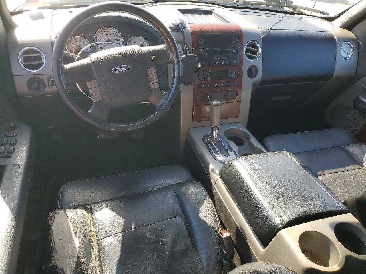 2006 Ford F150 Black vin: 1FTRX12596KB03593