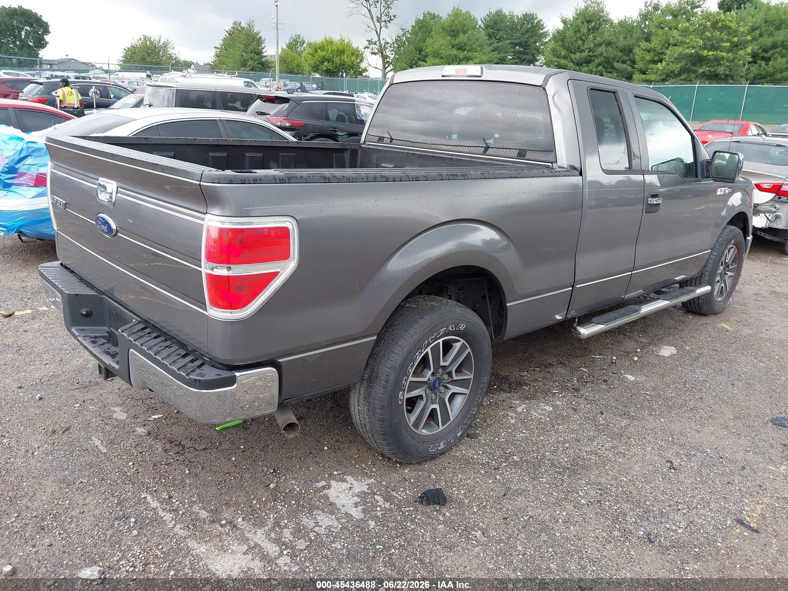 2009 Ford F-150 Xlt Gray vin: 1FTRX12809FA84181