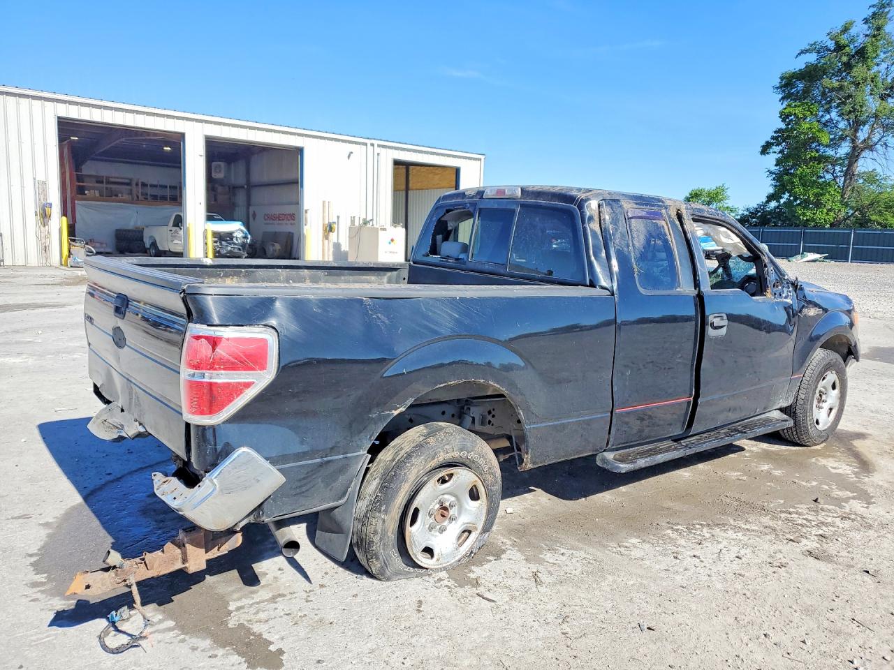 2009 Ford F150 Super Cab Black vin: 1FTRX12809FA90269