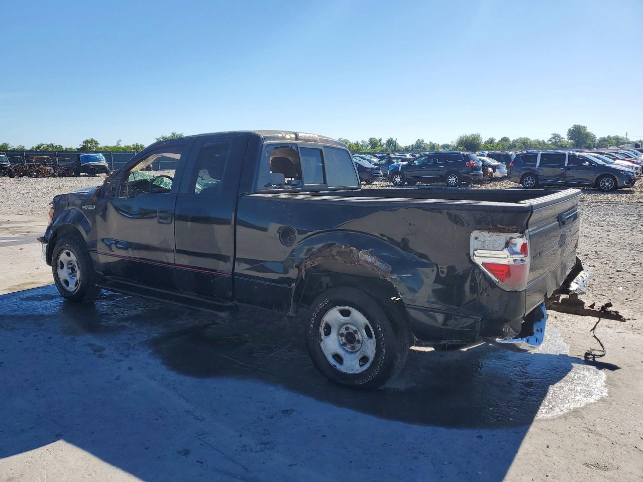 2009 Ford F150 Super Cab Black vin: 1FTRX12809FA90269
