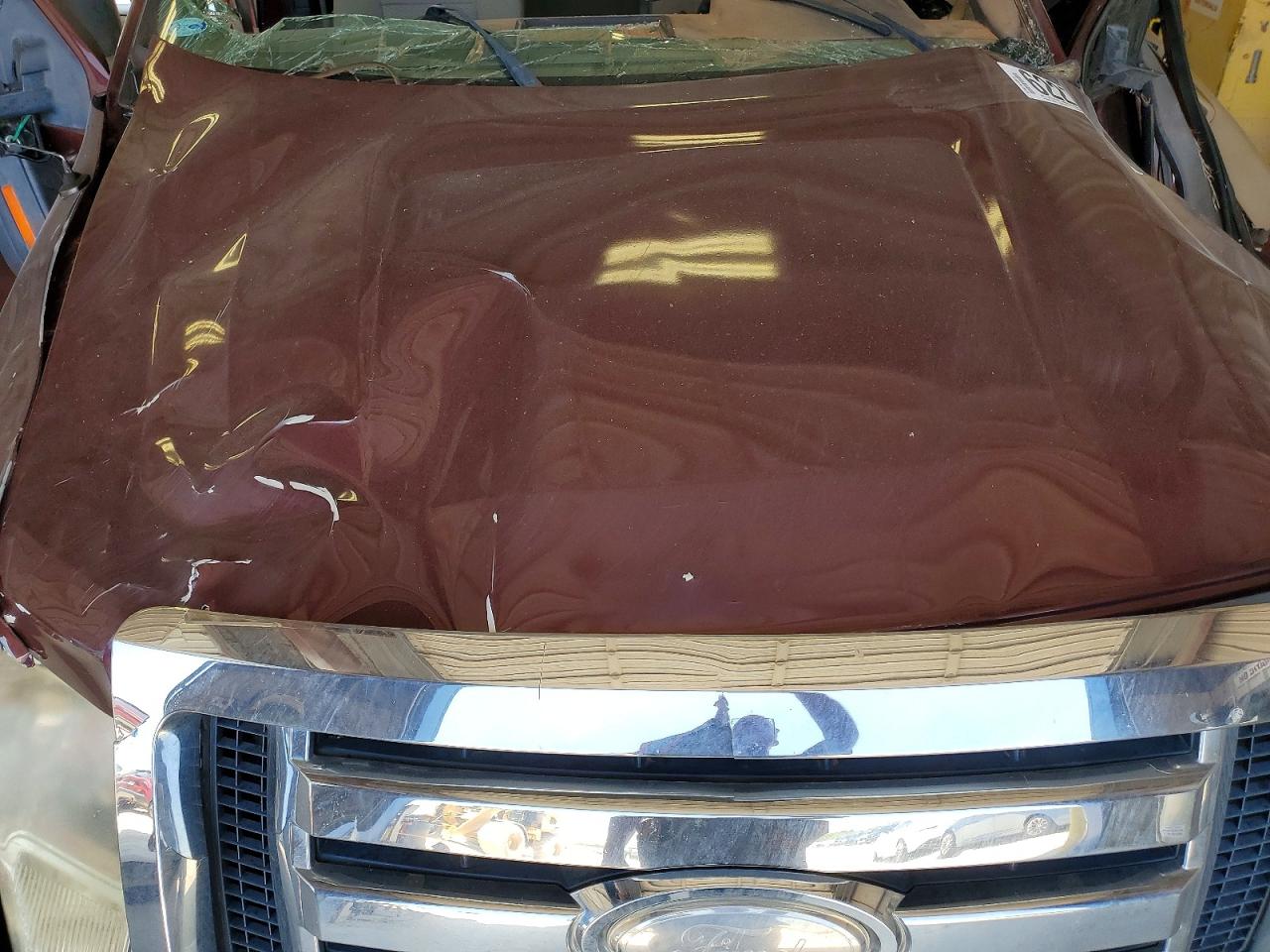 2009 Ford F150 Super Cab Maroon vin: 1FTRX12809KC53039