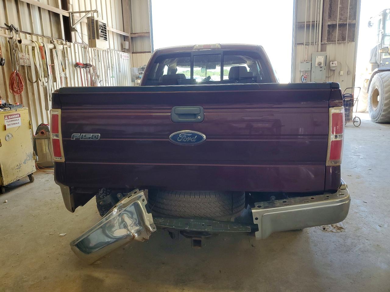 2009 Ford F150 Super Cab Maroon vin: 1FTRX12809KC53039
